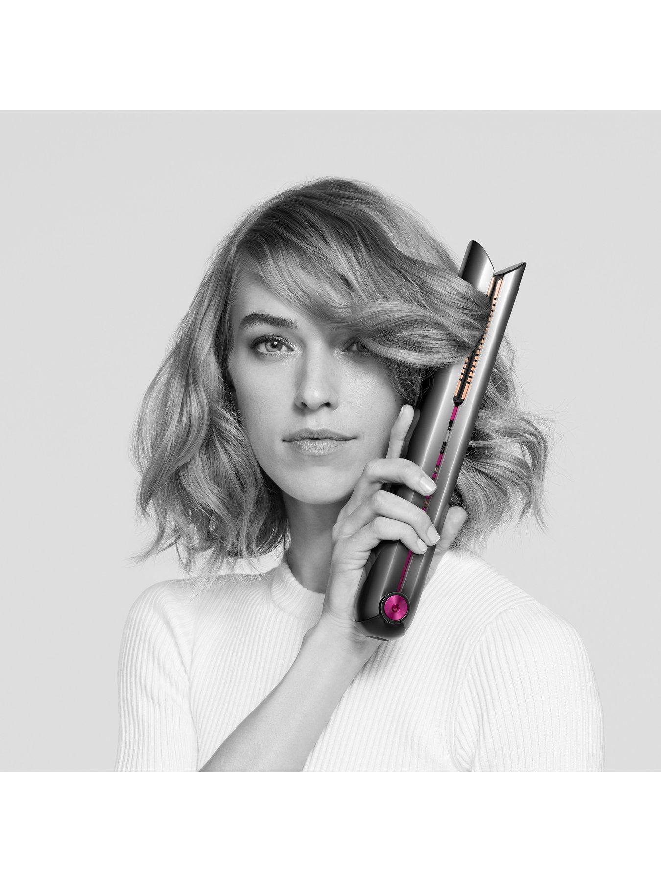 Image 6 of 7 of Dyson Corrale&trade; Cordless Hair Straightener - Black Nickel &amp; Fuchsia