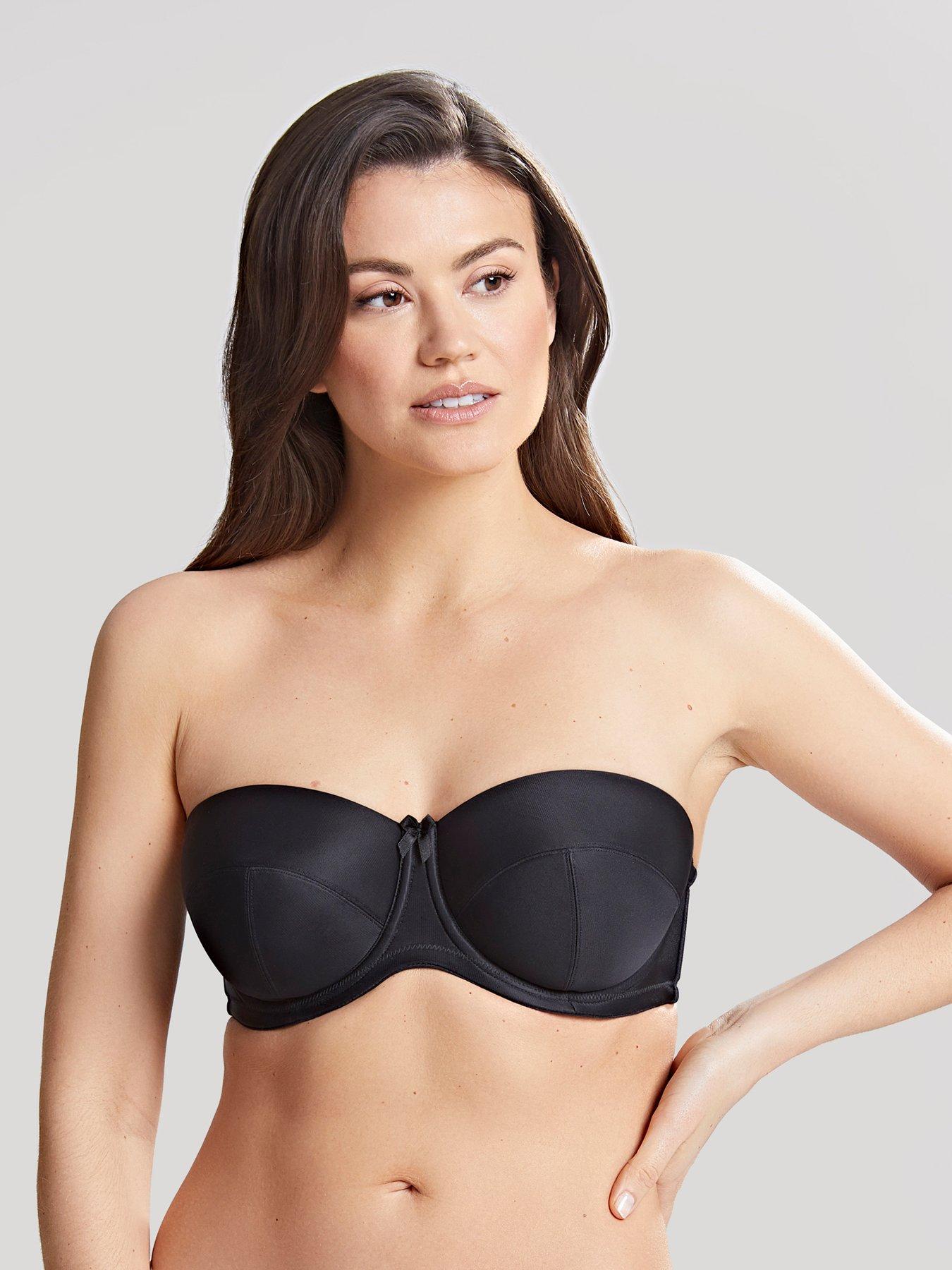 undefined Evie Strapless Bra - Black