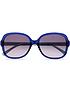  image of joules-square-sunglasses-navy