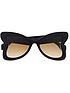  image of vivienne-westwood-butterfly-sunglasses-black