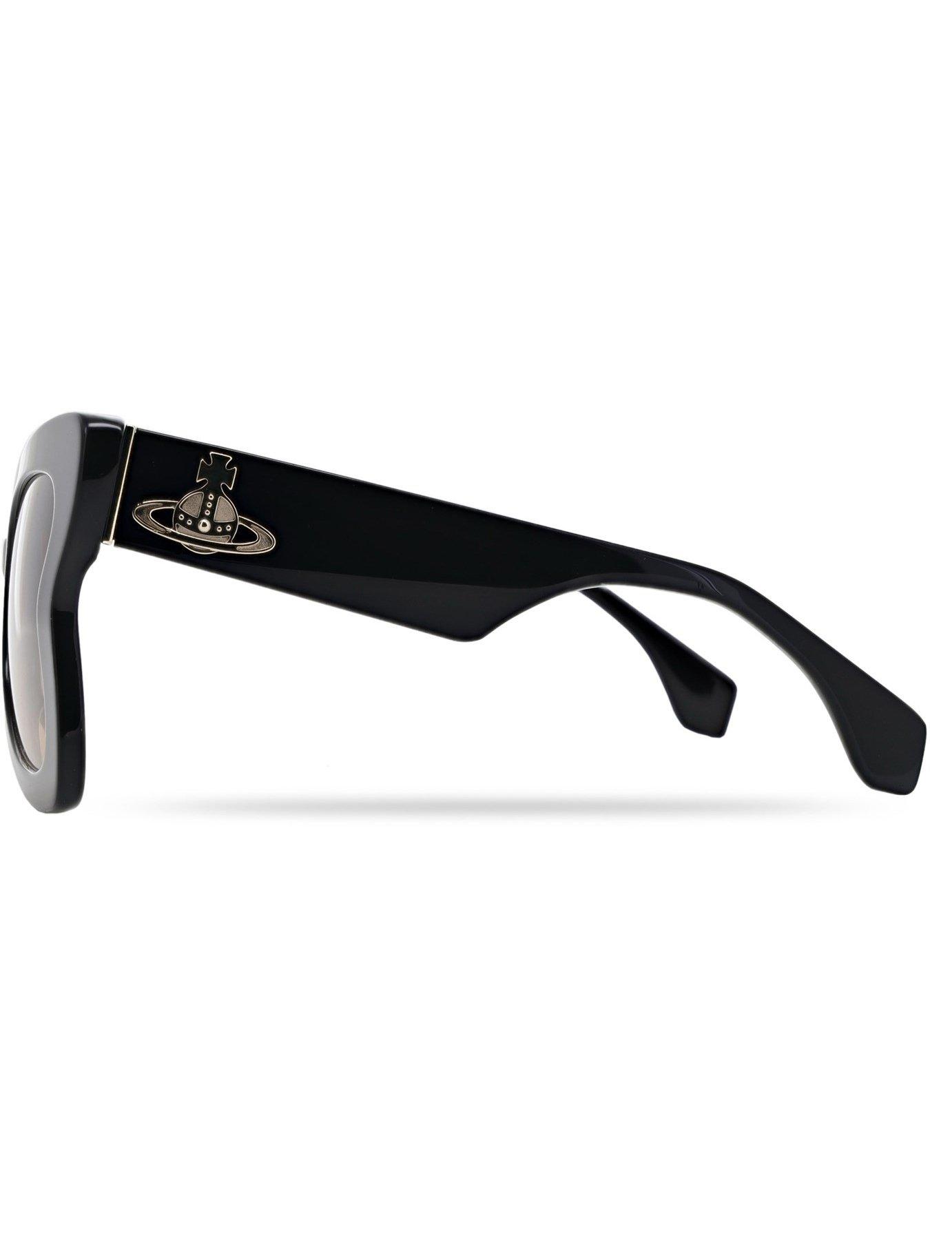  image of vivienne-westwood-butterfly-sunglasses-black