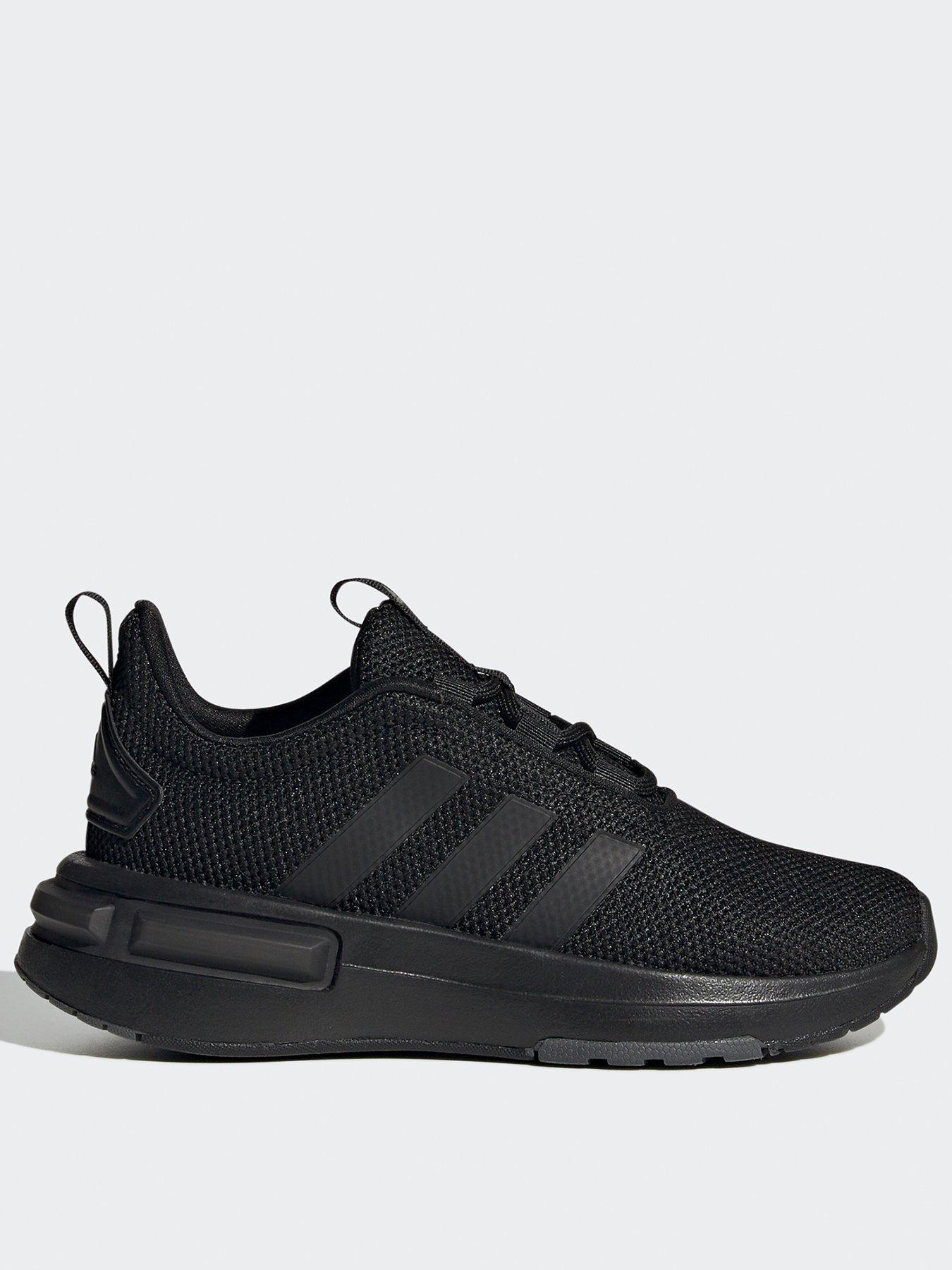 All black trainers junior online