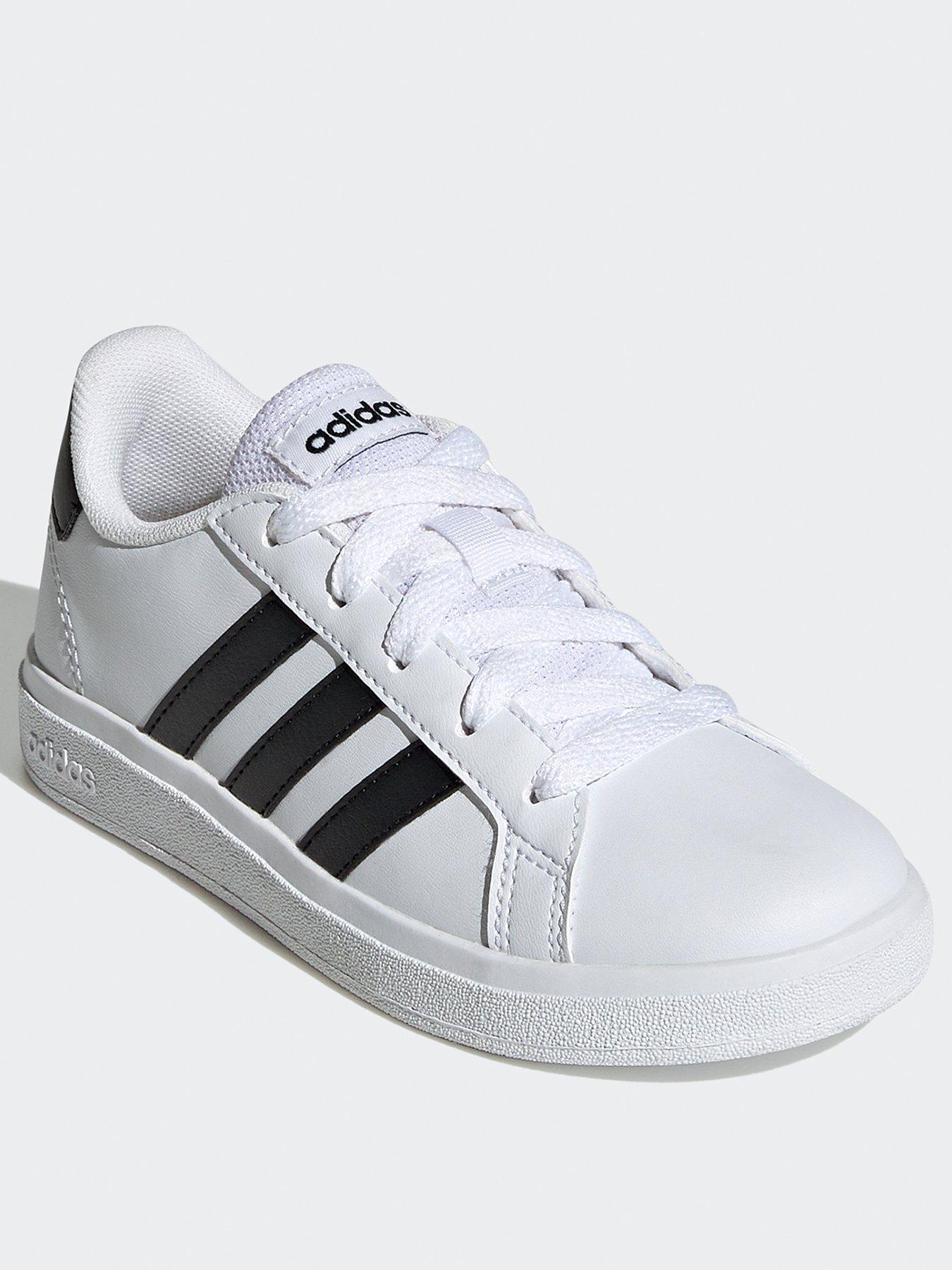  image of adidas-sportswear-kids-unisex-grand-court-20-trainers-whiteblack