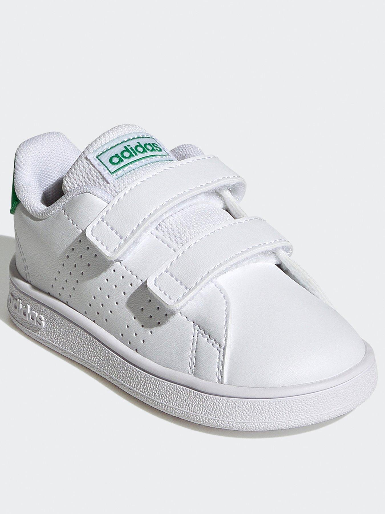 White & silver superstar trainers outlet toddler