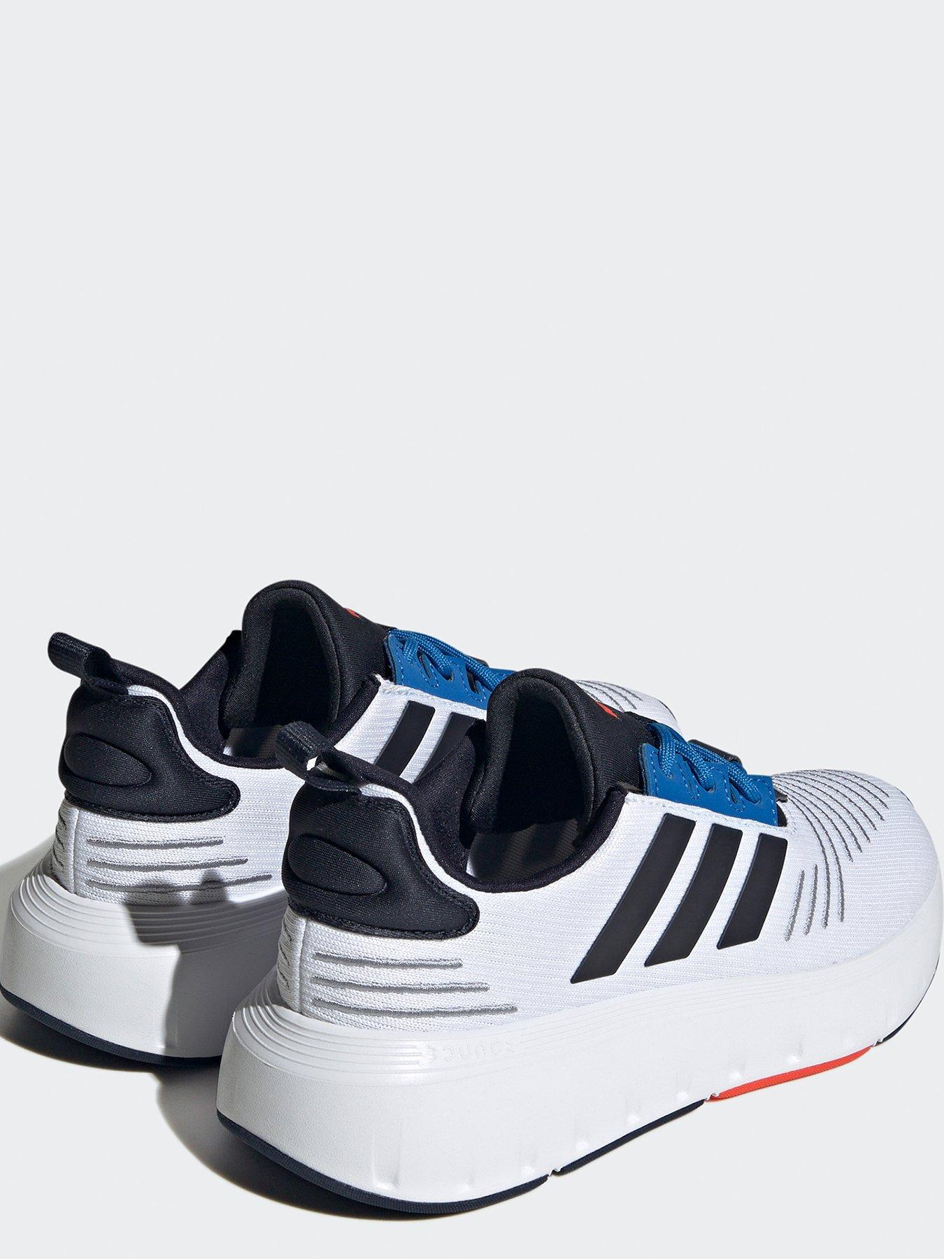 Adidas white swift run trainers clearance junior