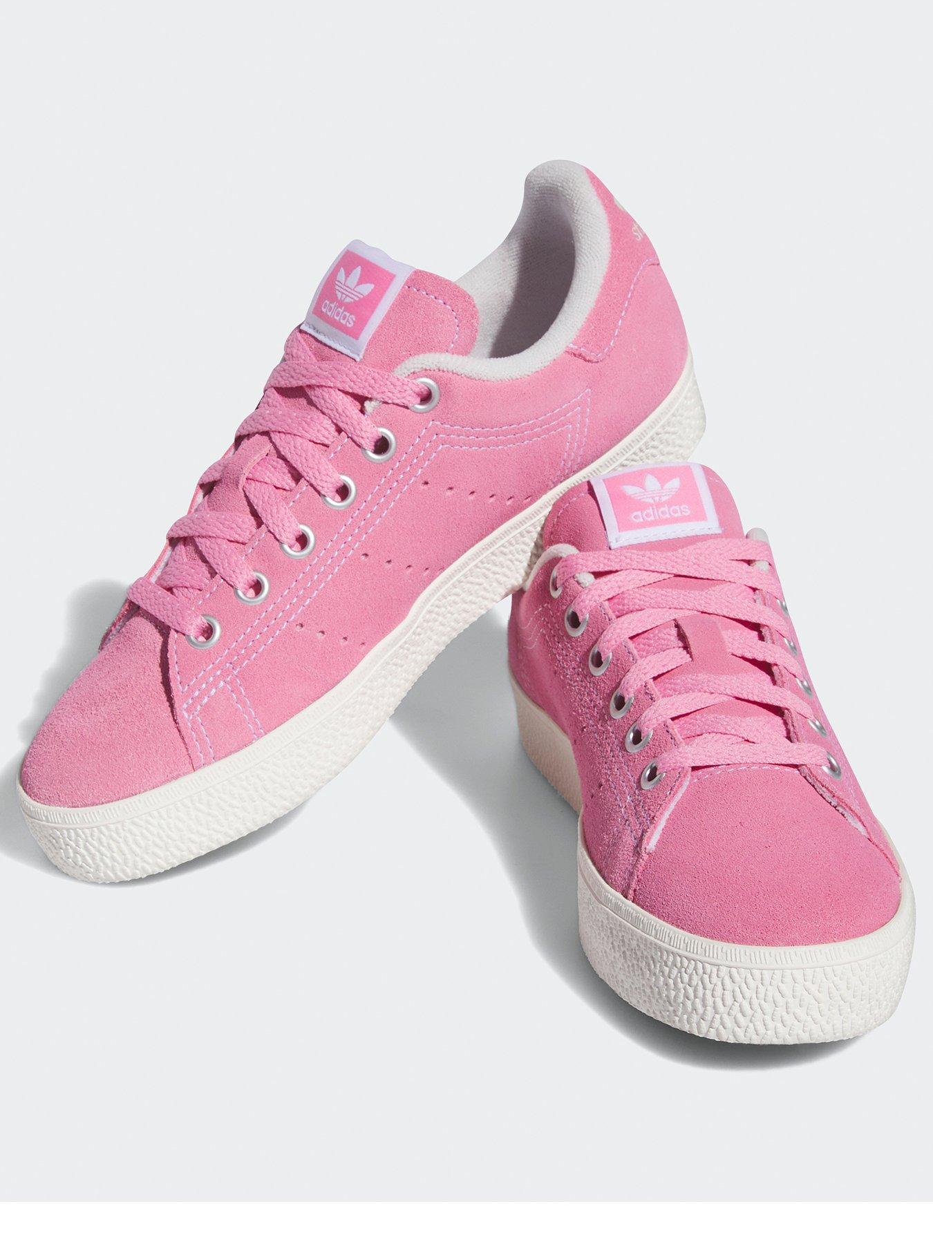 Adidas pink stan smith junior hotsell