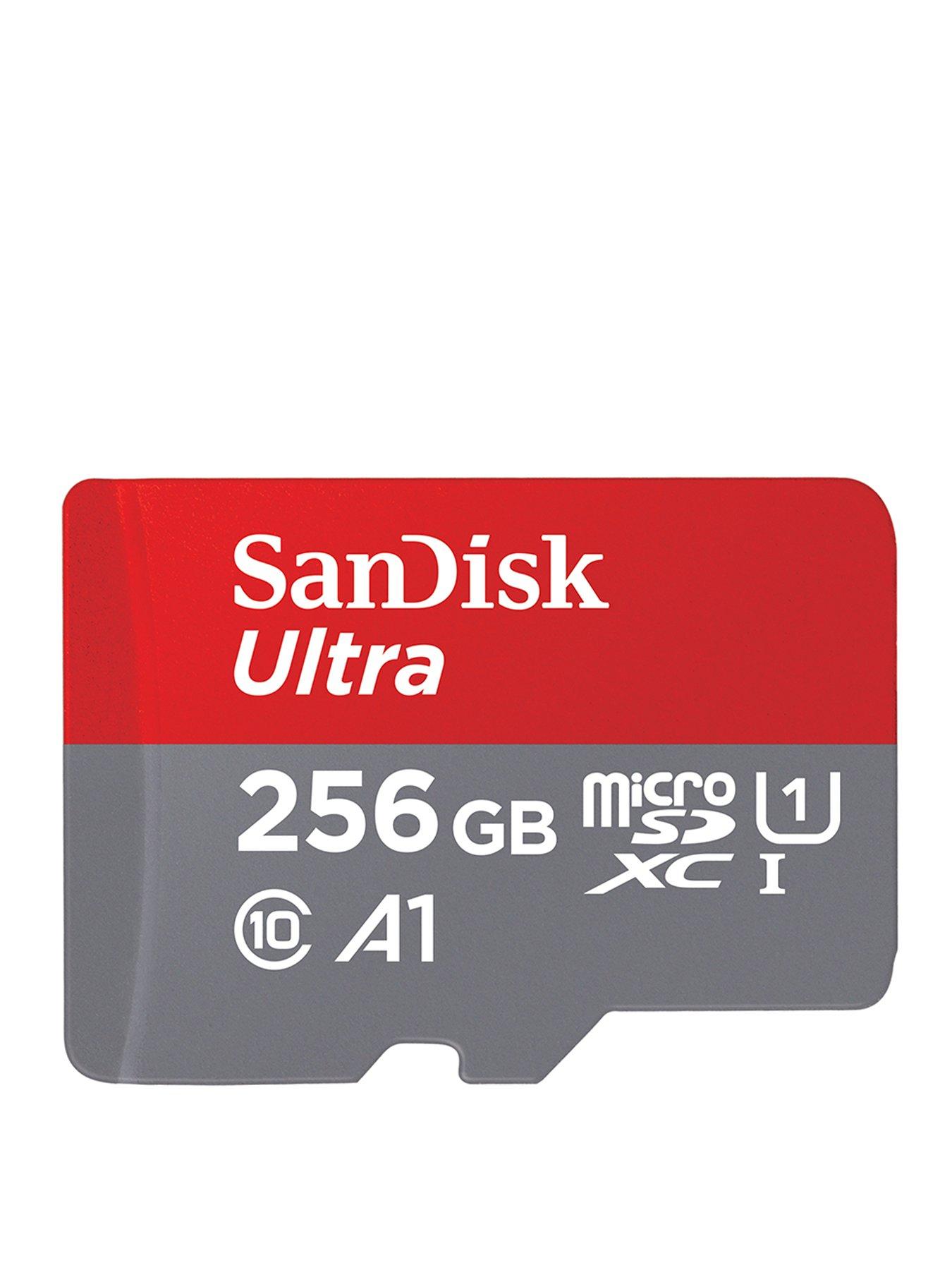 Image 2 of 5 of SanDisk Ultra microSD 256GB + SD Adapter