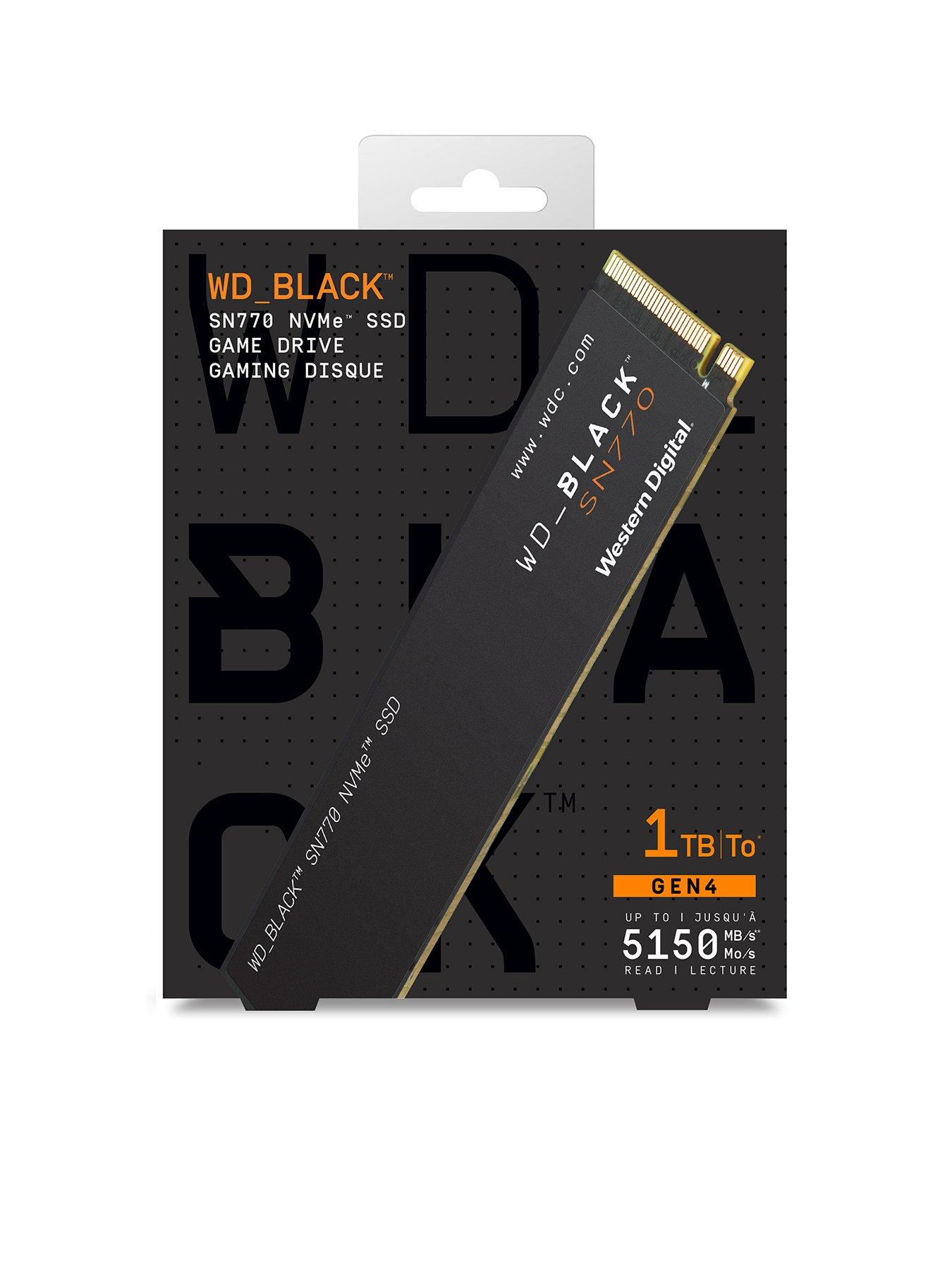 undefined WD Black SN770 1TB SSD M.2 PCIe
