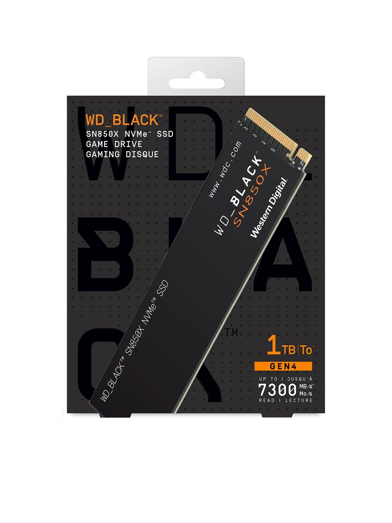 undefined WD_BLACK 1TB SN850X SSD M.2 PCIe