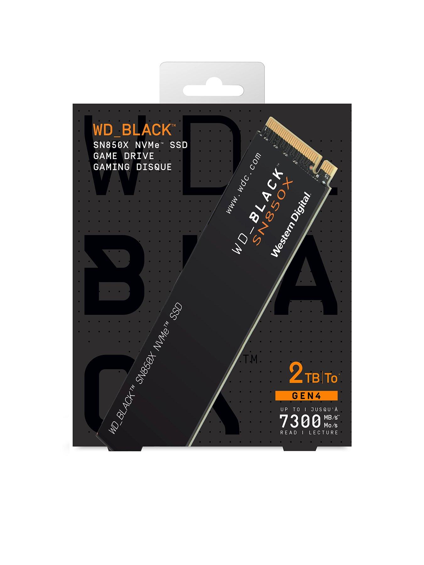 undefined WD_BLACK 2TB SN850X SSD M.2 PCIe