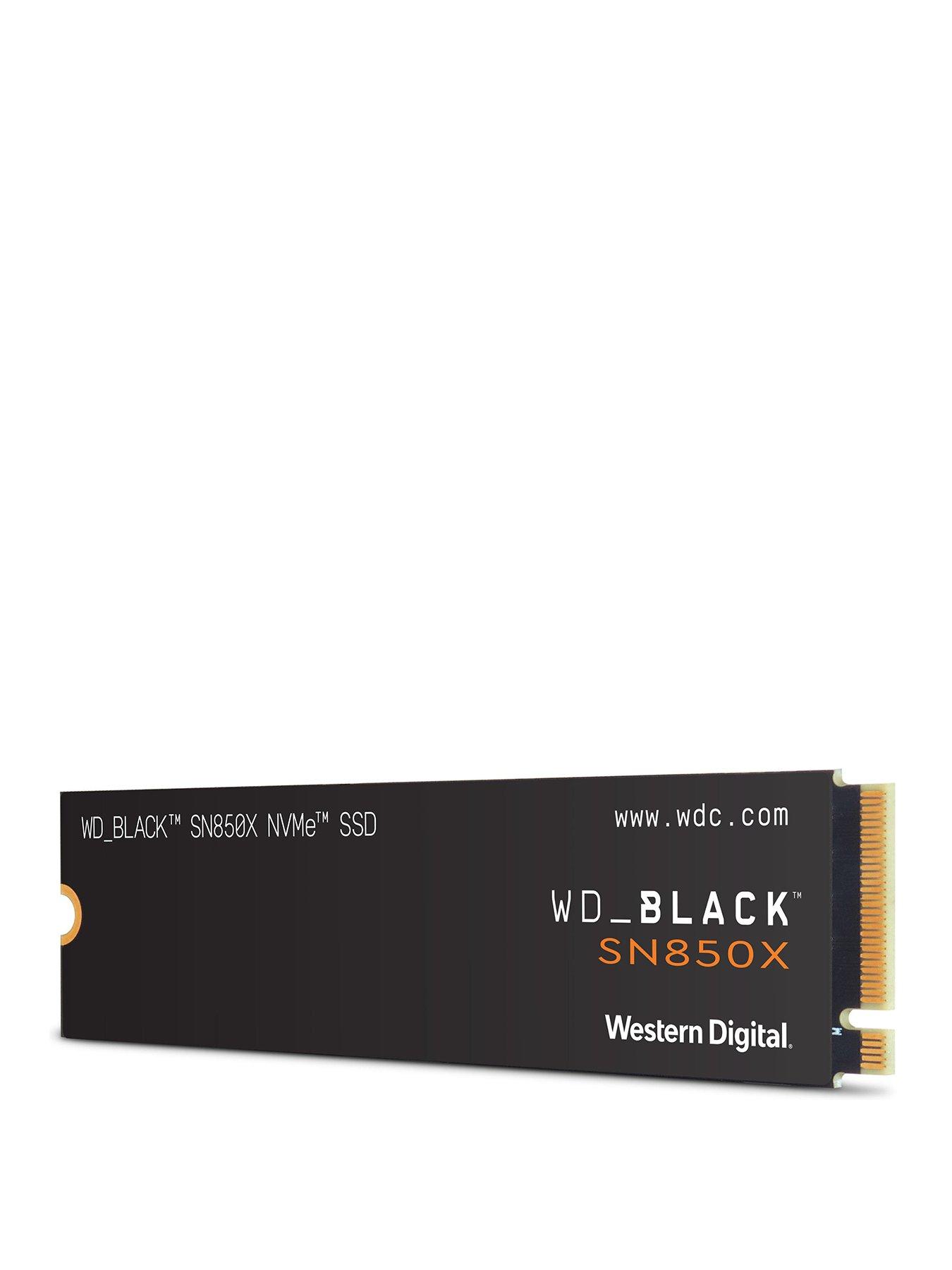 WD_BLACK SN850X 2To M.2 2280 PCIe Gen4 NVMe SSD pour le gaming