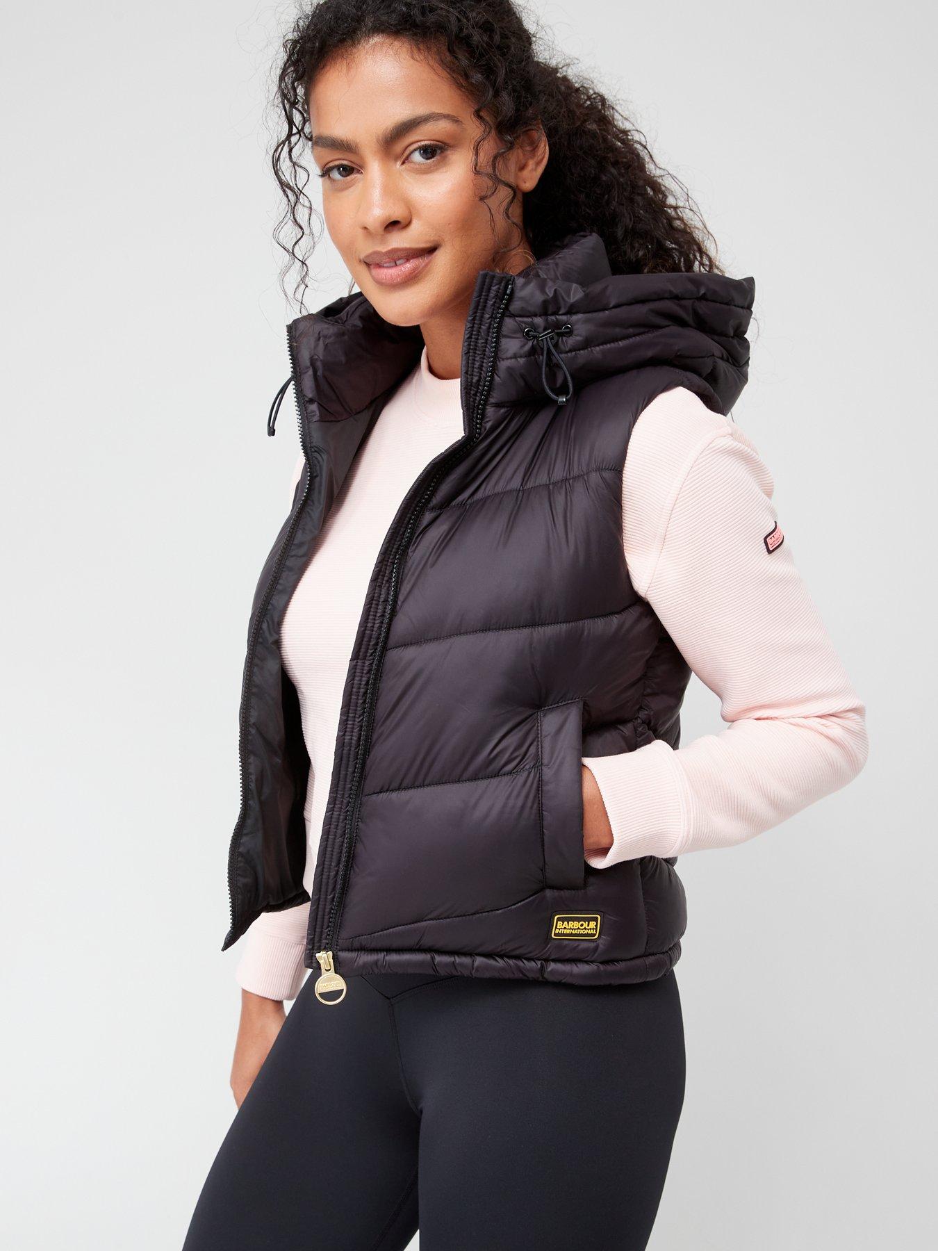 Womens black hot sale barbour gilet