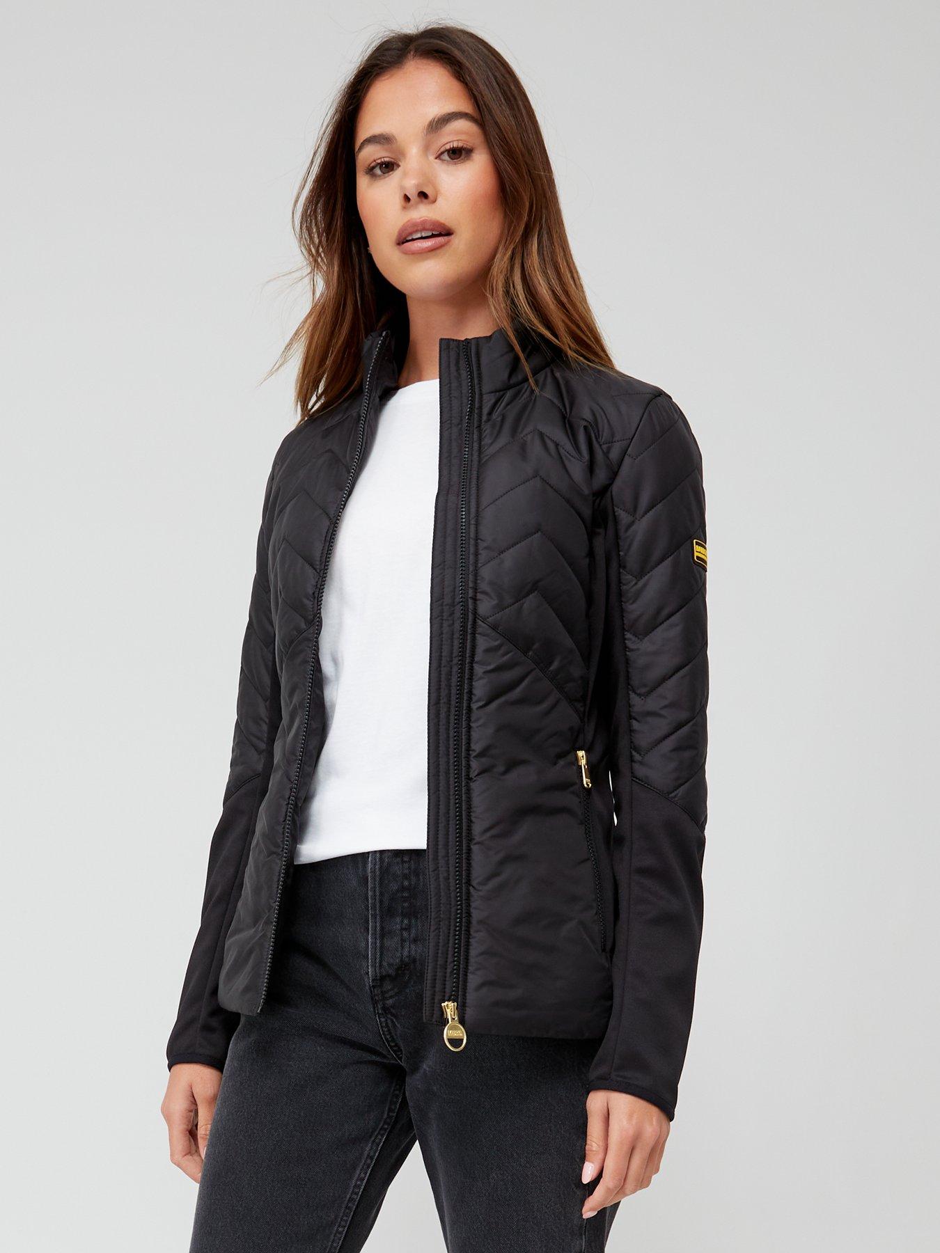 Quilted Zip Through Jacket