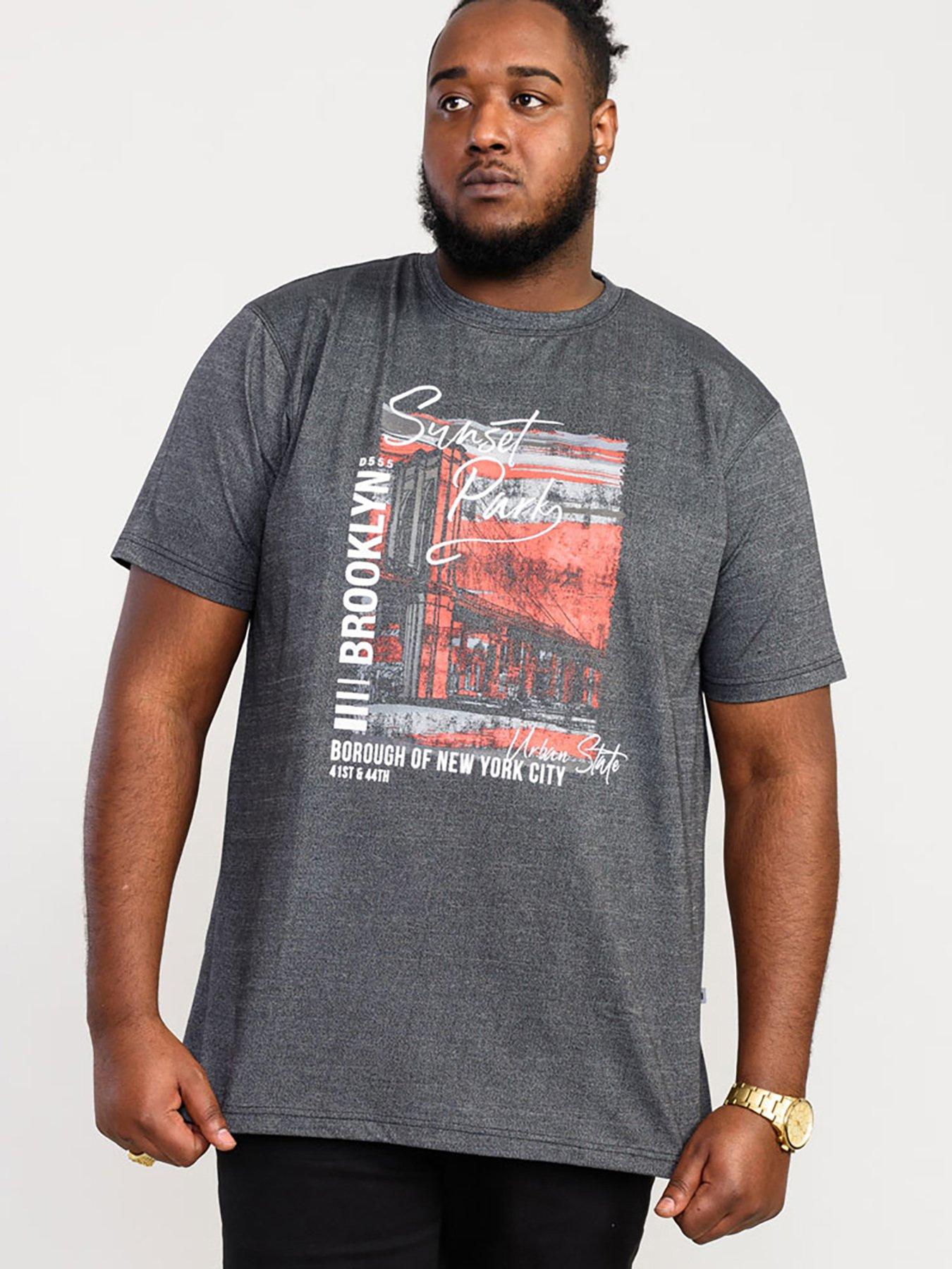 undefined Bramfield Sunset Park Brooklyn Printed T-Shirt - Black