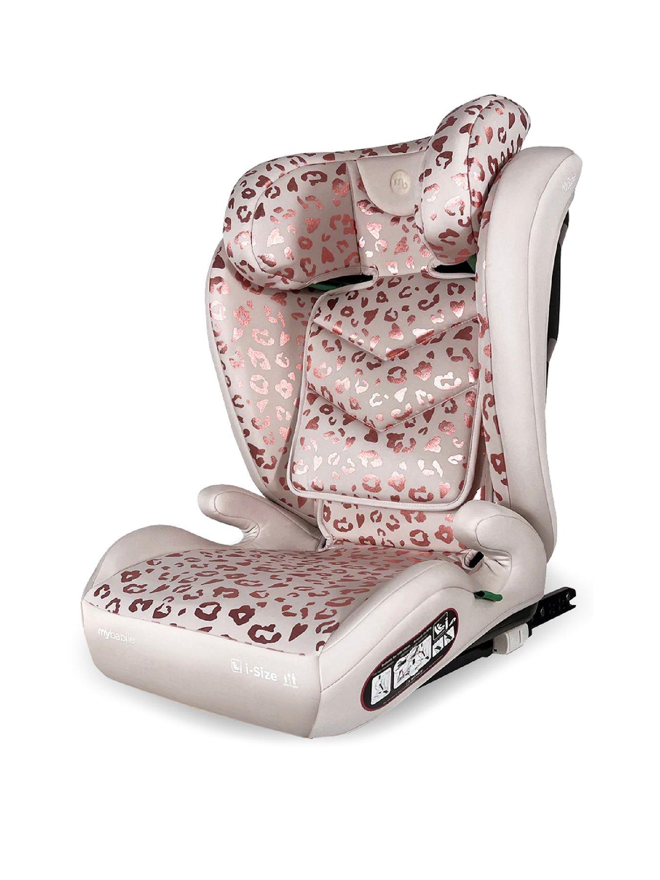 undefined iSize Blush Leopard Car Seat (100-150cm)