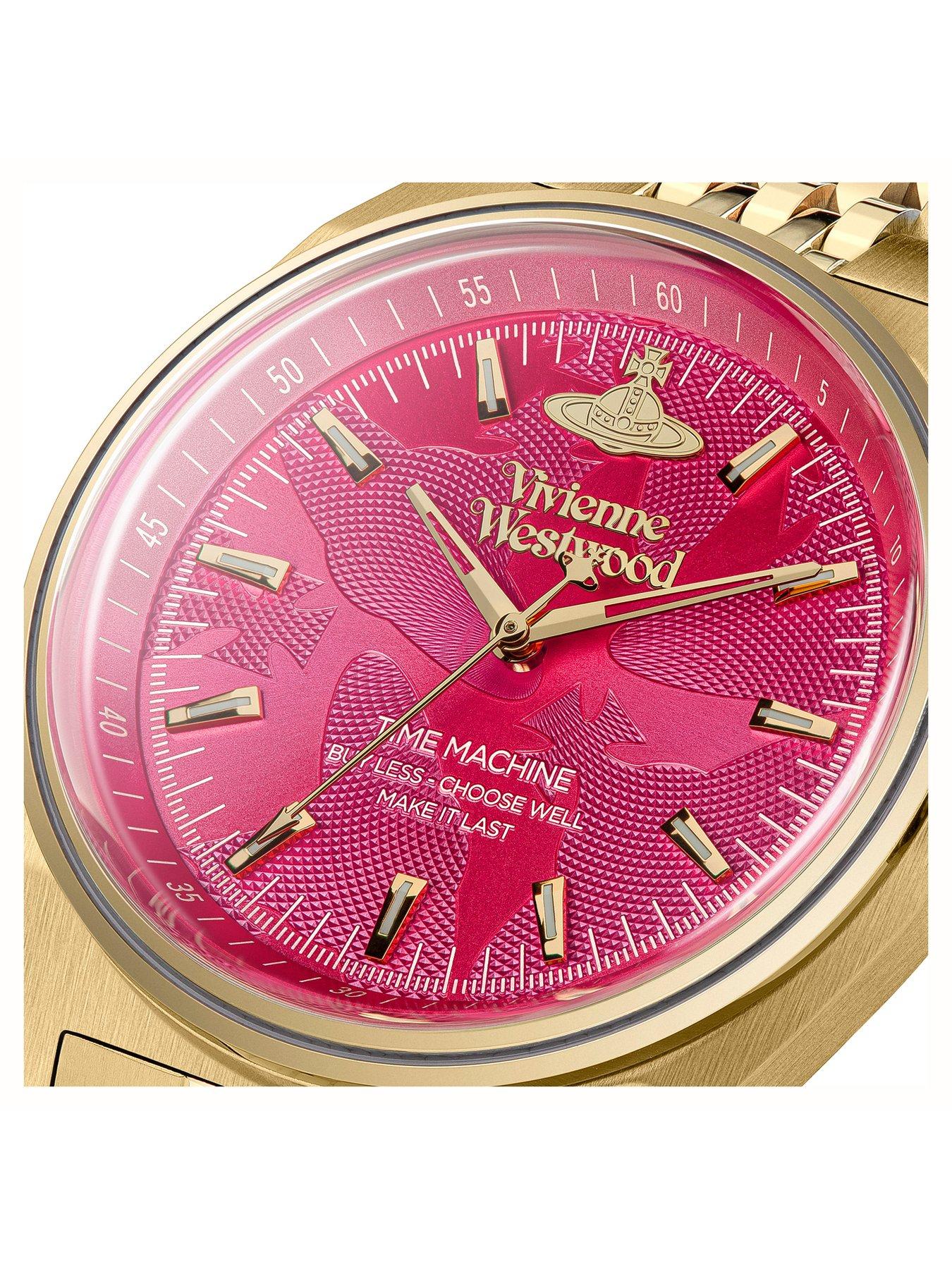 Vivienne Westwood Lady Sydenham Ladies Quartz Watch with Hot Pink