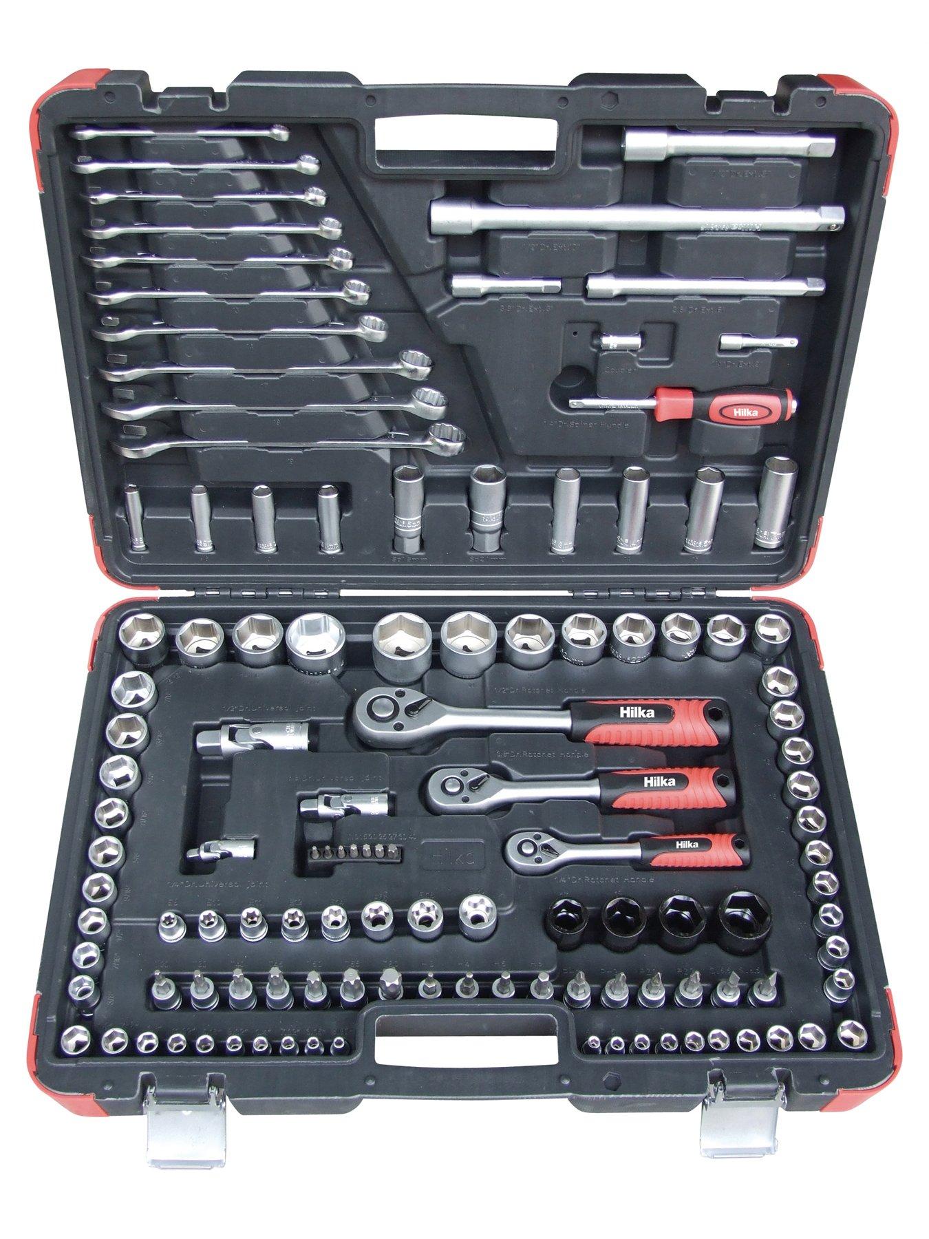 Image 2 of 2 of Hilka 120 pce 1/4", 3/8" &amp; 1/2" Dr Socket Set