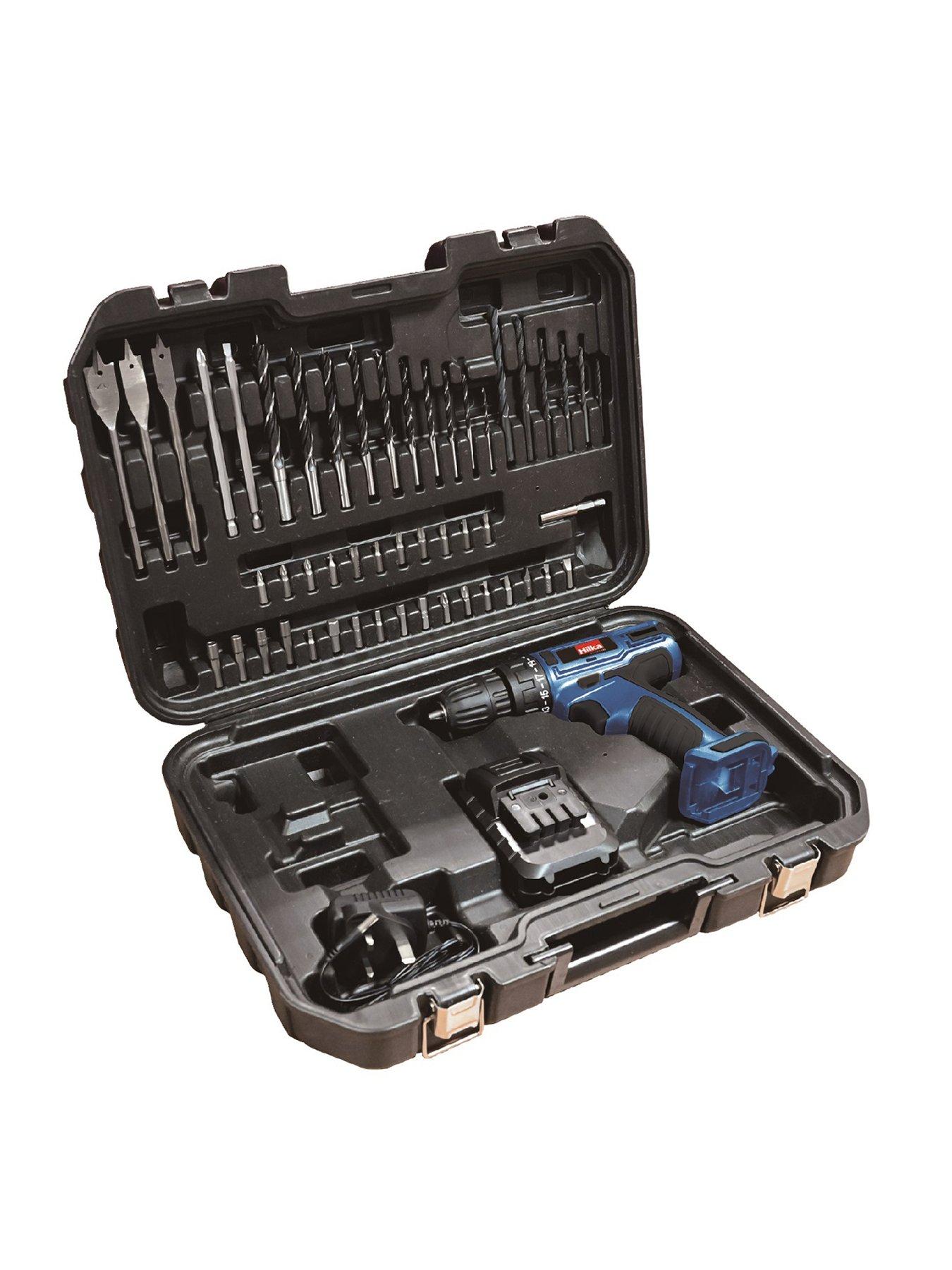 undefined 18V Li-ion Cordless Drill/Driver with 50 Accessories
