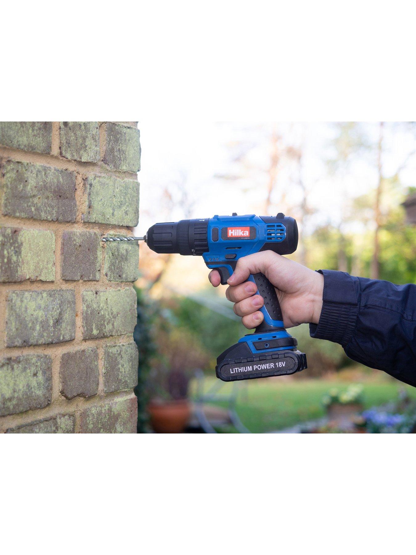 Image 4 of 4 of Hilka 18V Li-ion Cordless Drill/Driver with 50 Accessories