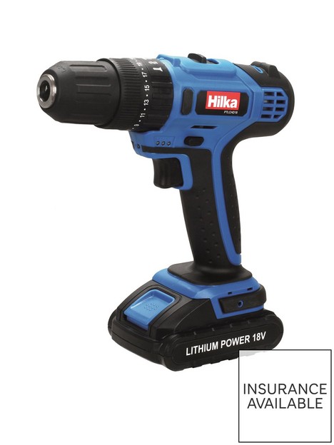 hilka-tools-18v-li-ion-cordless-hammer-drill-in-carry-case