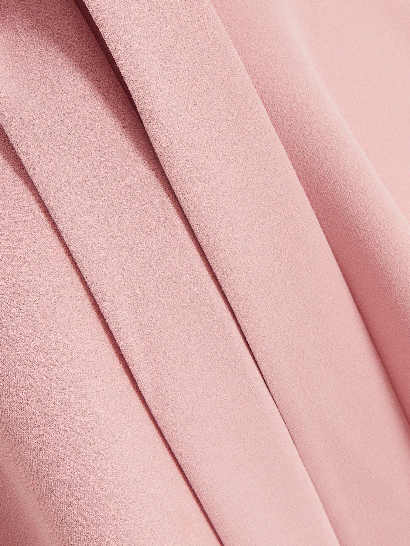  image of quiz-puff-sleeve-peplum-top-light-pink
