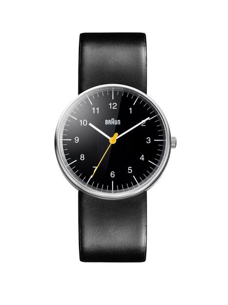 braun-gents-bn0021nbspqa-stainless-steel-case-black-dial-black-leather-strap-watch