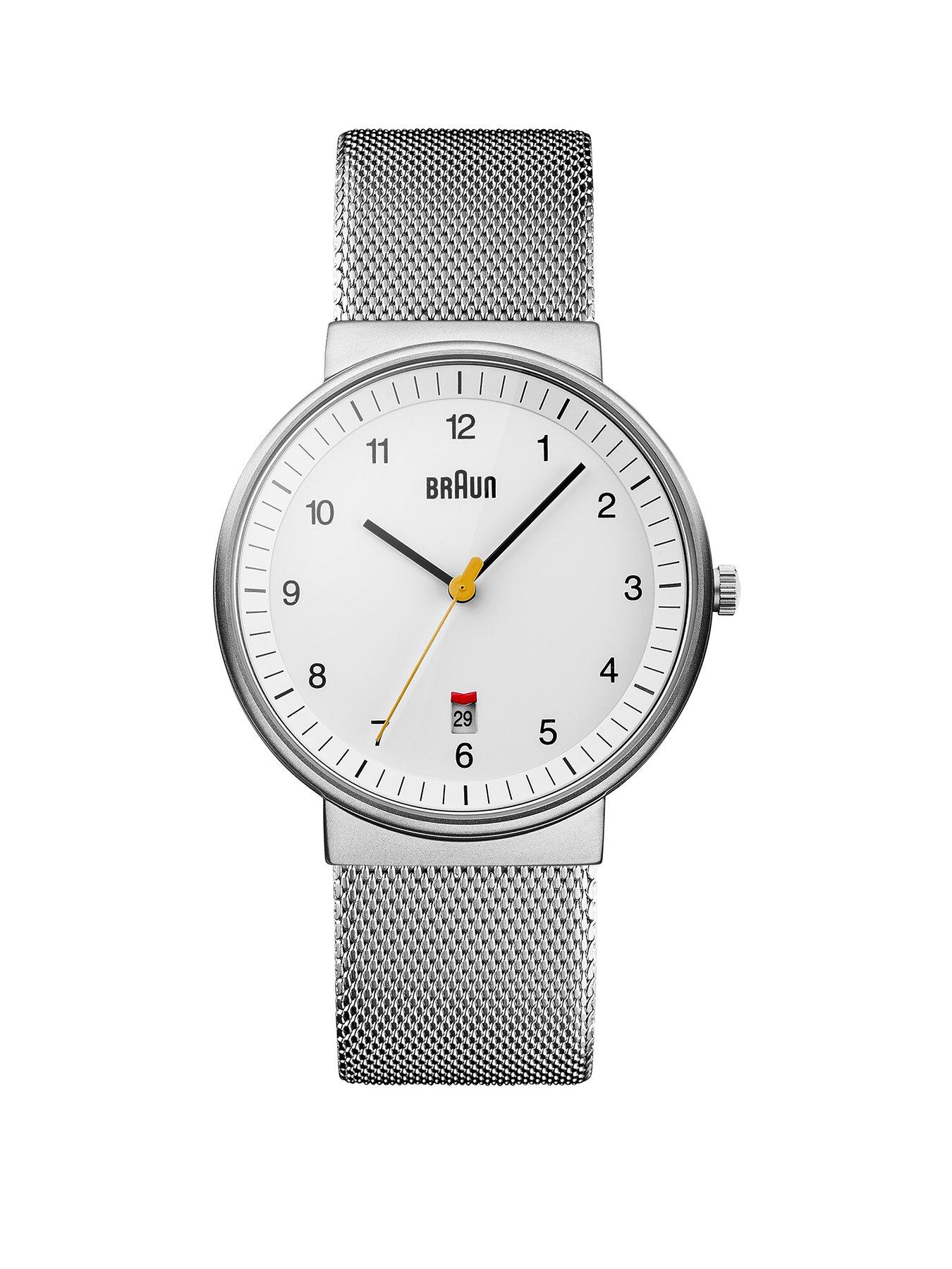 Braun Gents QA Watch - Mesh