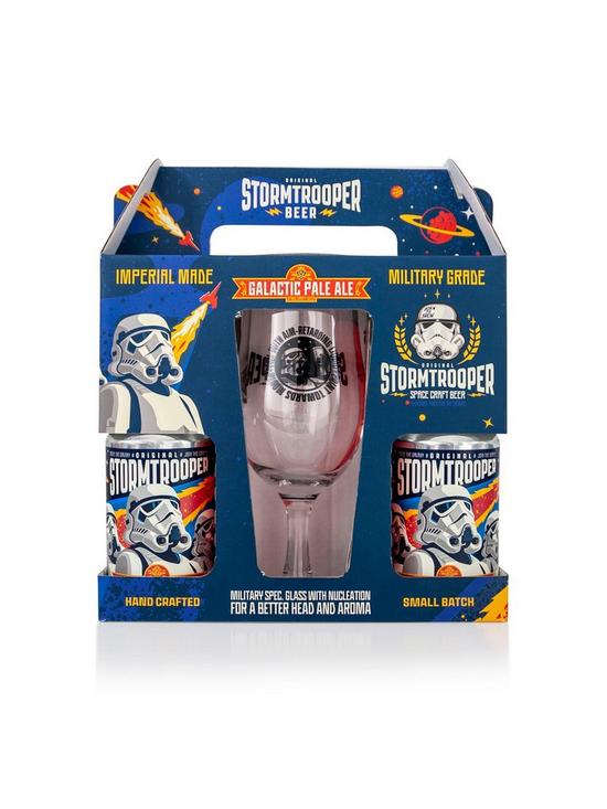 stillFront image of star-wars-stormtrooper-space-craft-beer-galactic-pale-ale-gift-pack