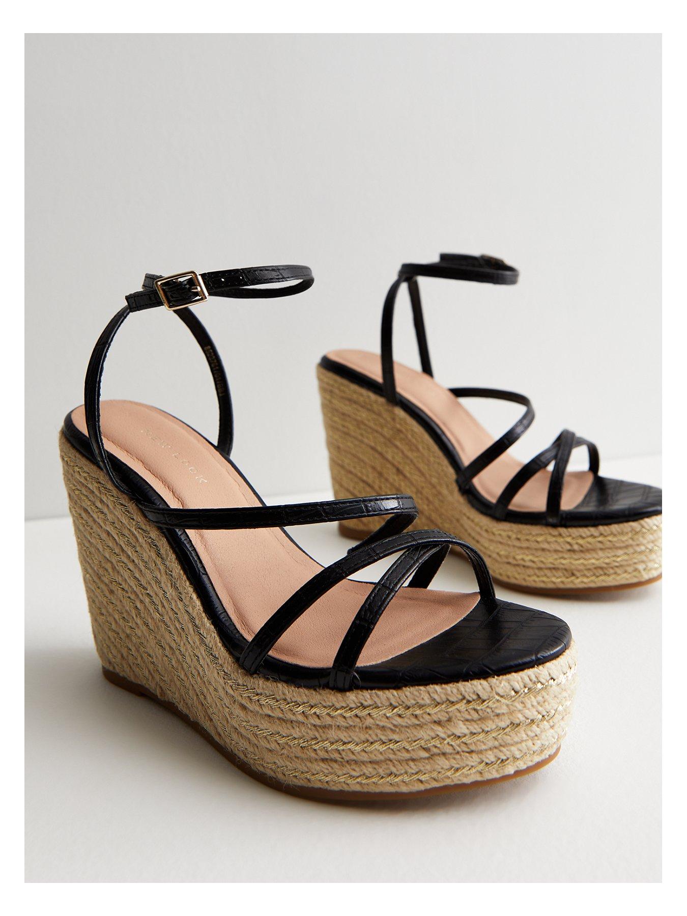 New look cheap espadrille wedges