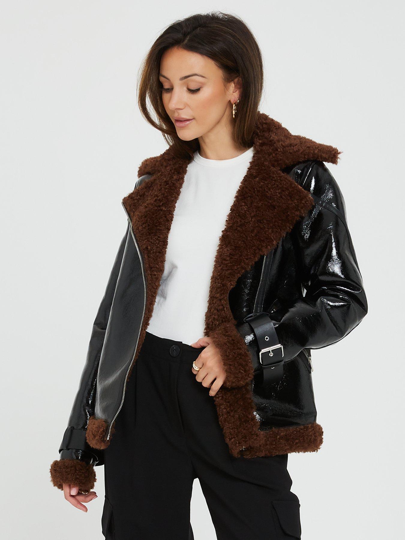 Littlewoods ladies leather jackets sale