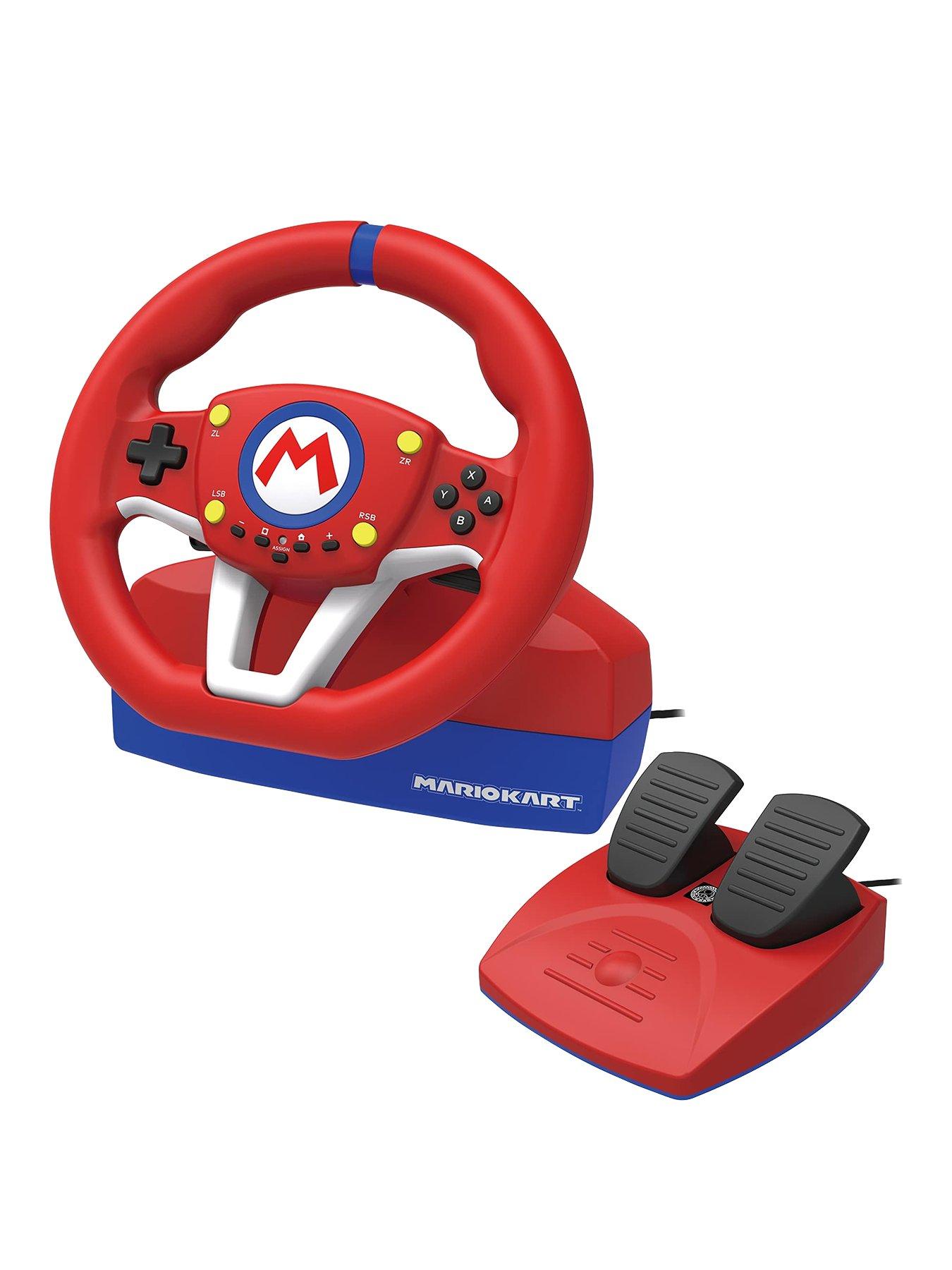 front image of hori-mario-kart-racing-wheel-pro