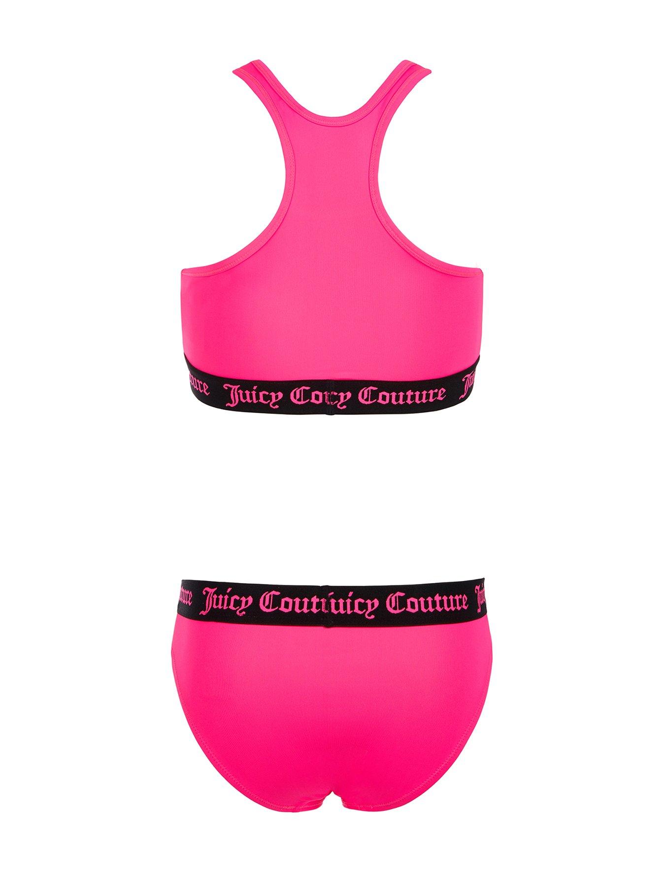 Juicy Couture Girl's 3-Pack Logo Sports Bra on SALE