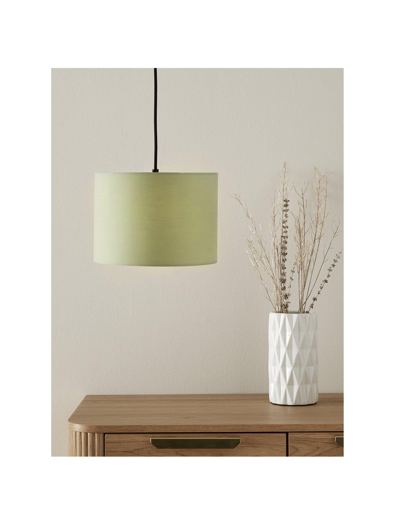 Very Home Langley Easy-Fit Pendant - Sage