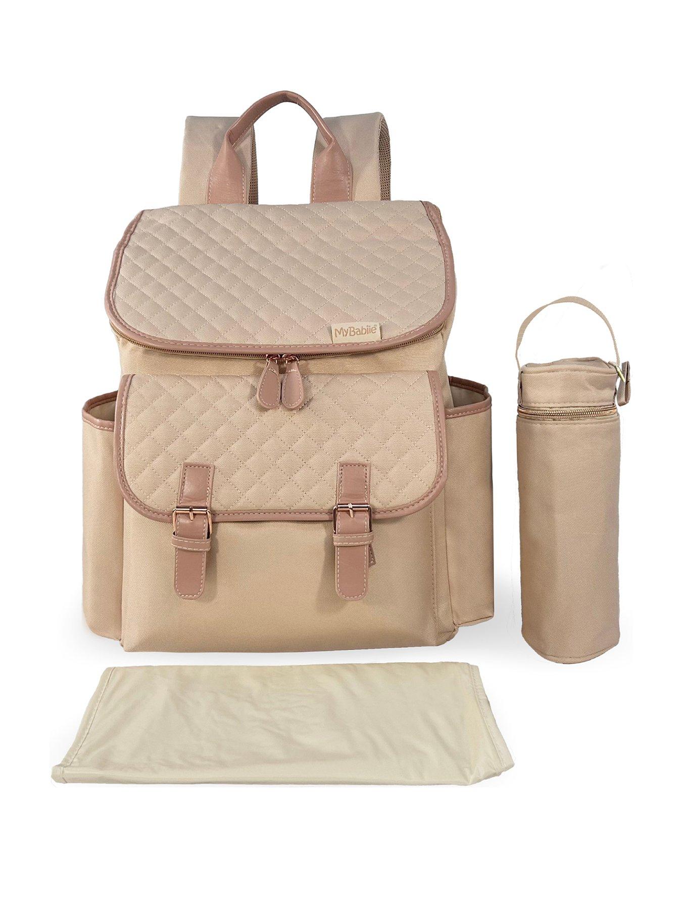 undefined Backpack Changing Bag - Blush