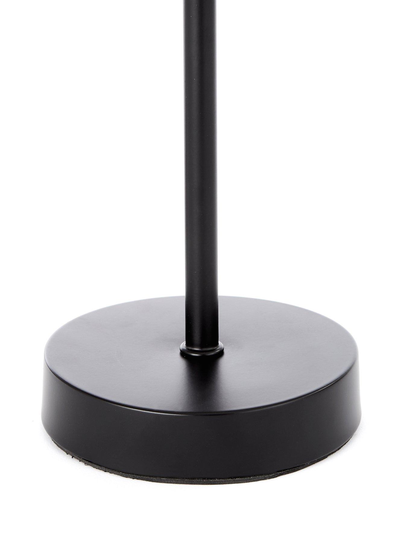  image of the-very-collection-langley-table-lamp-naturalblack