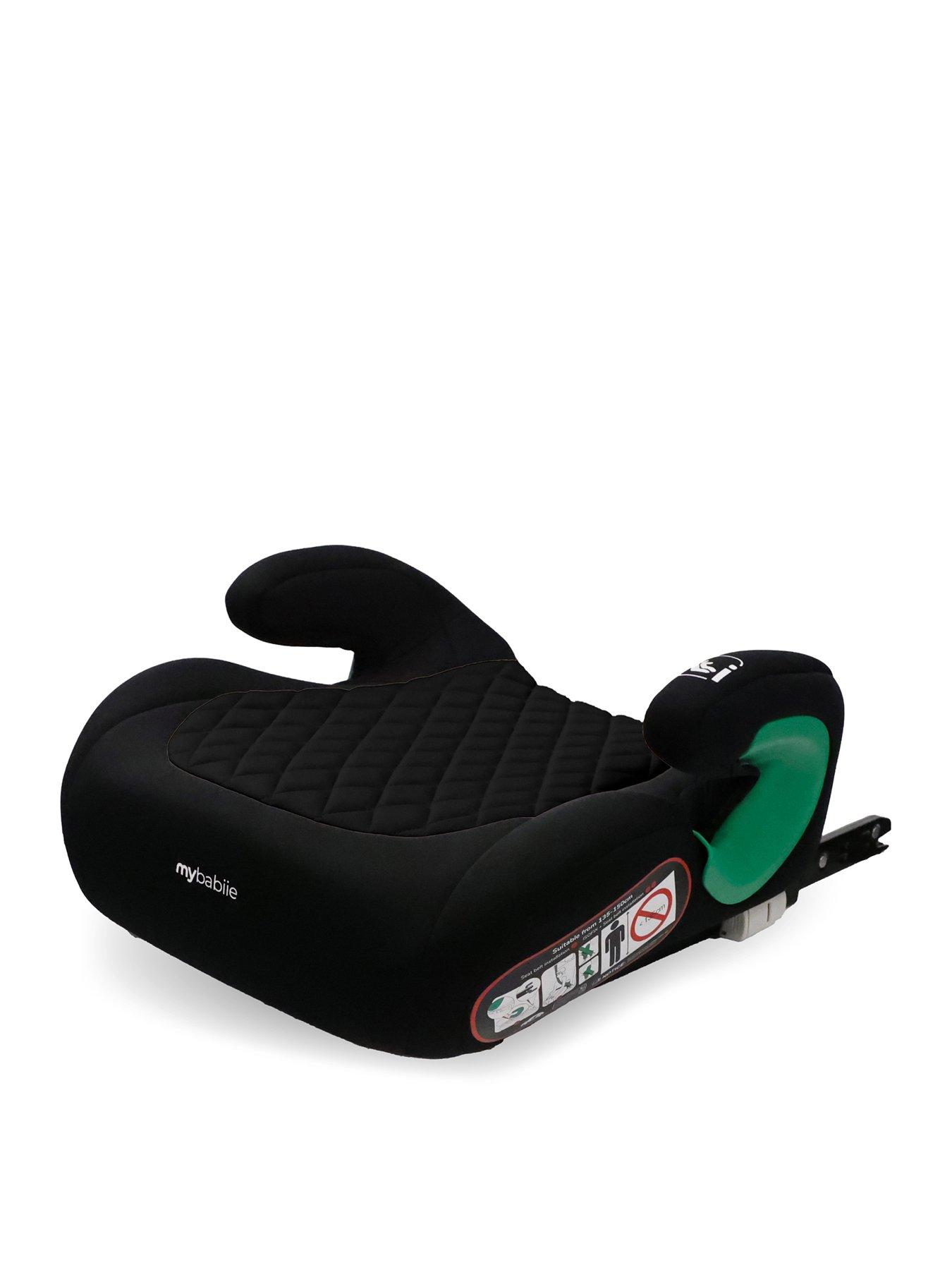 undefined i-Size Booster Max Car Seat - Black Quilted