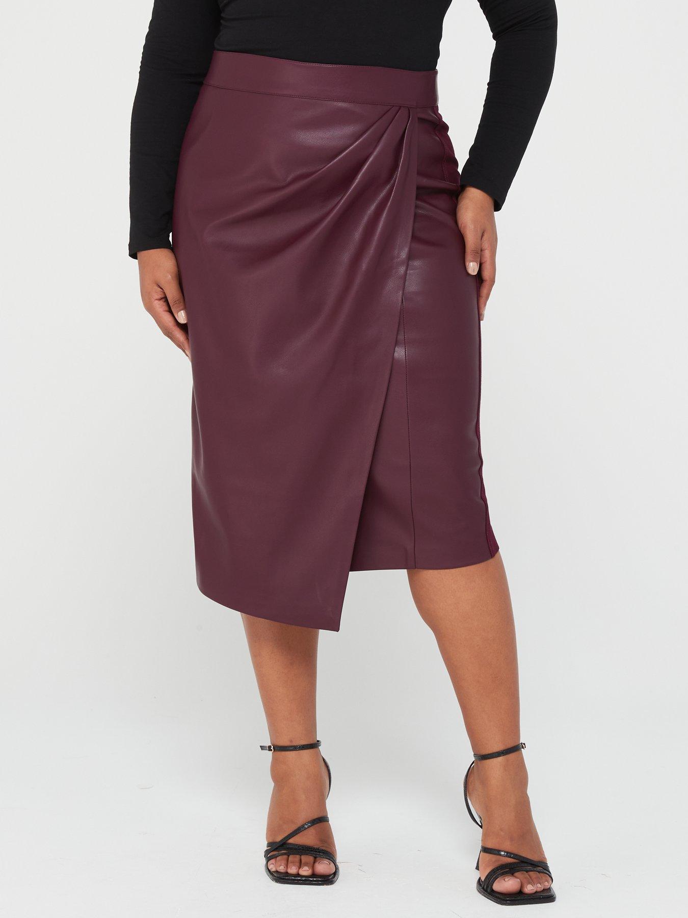 Leather & PU Skirts, Women