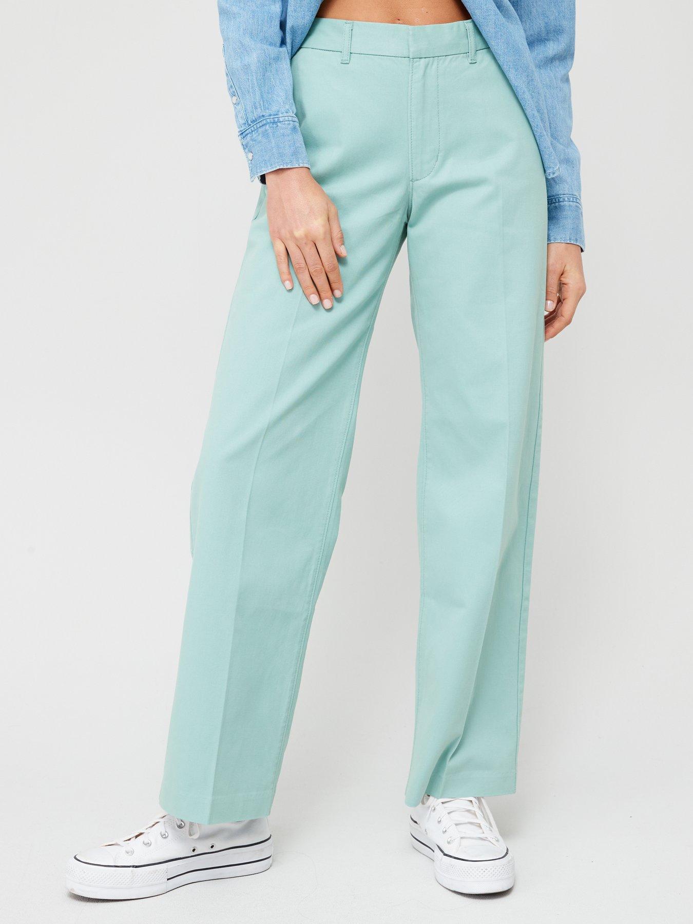 undefined Baggy Trouser Greens - Granite