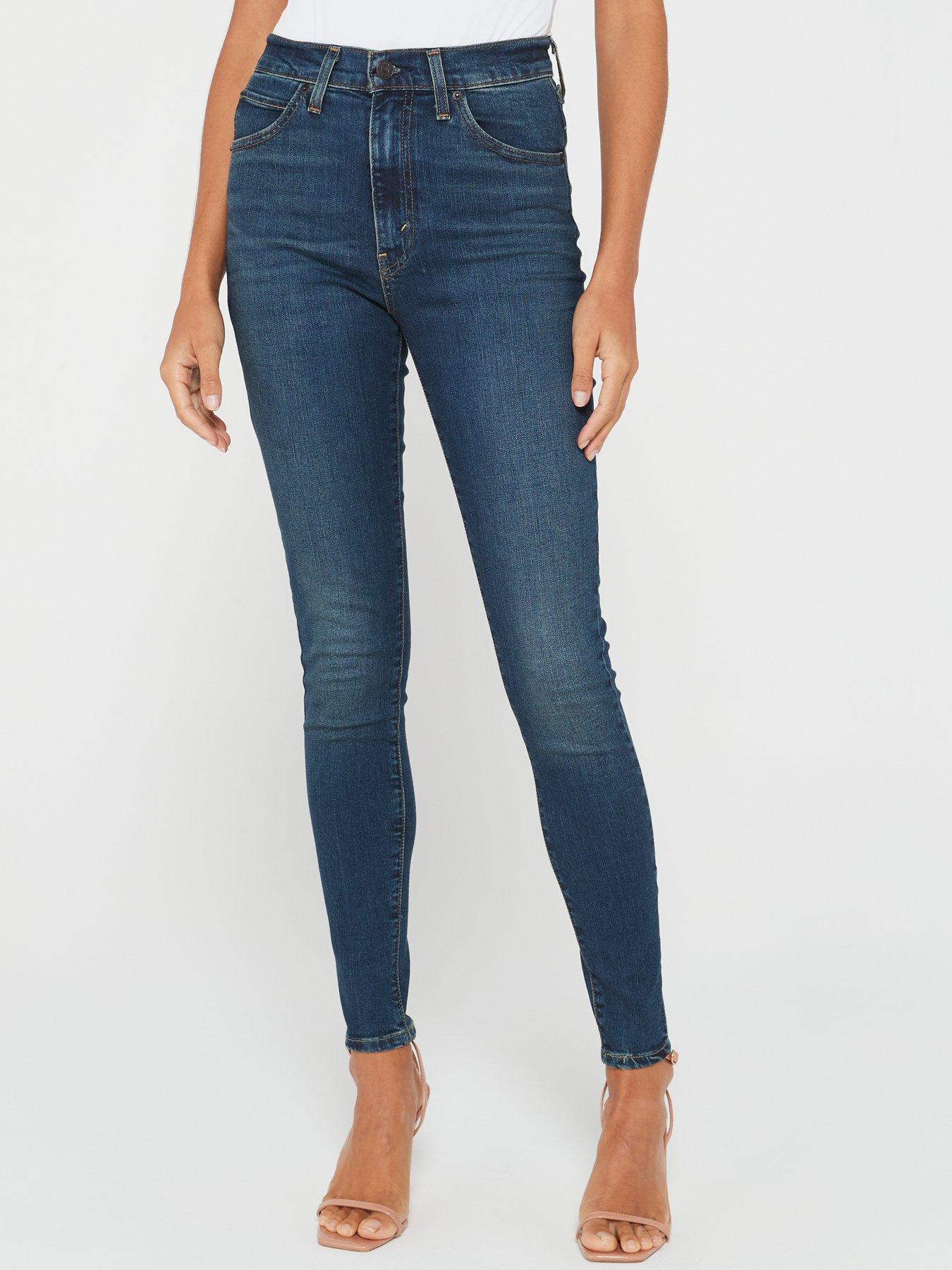 Levi s Retro High Rise Skinny Jean Valuable Time Blue littlewoods