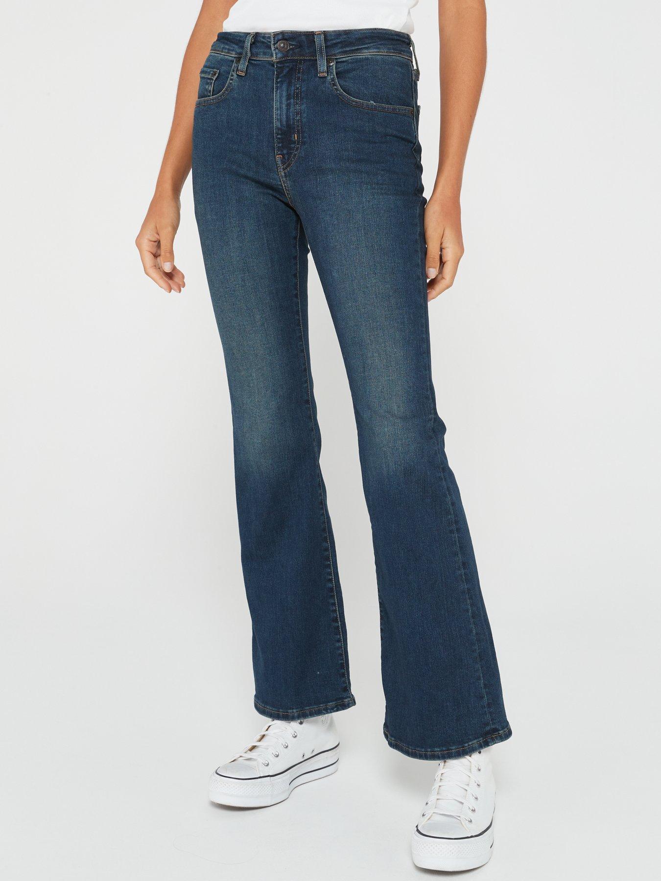 726™ High Rise Flare Jeans (plus Size) - Blue