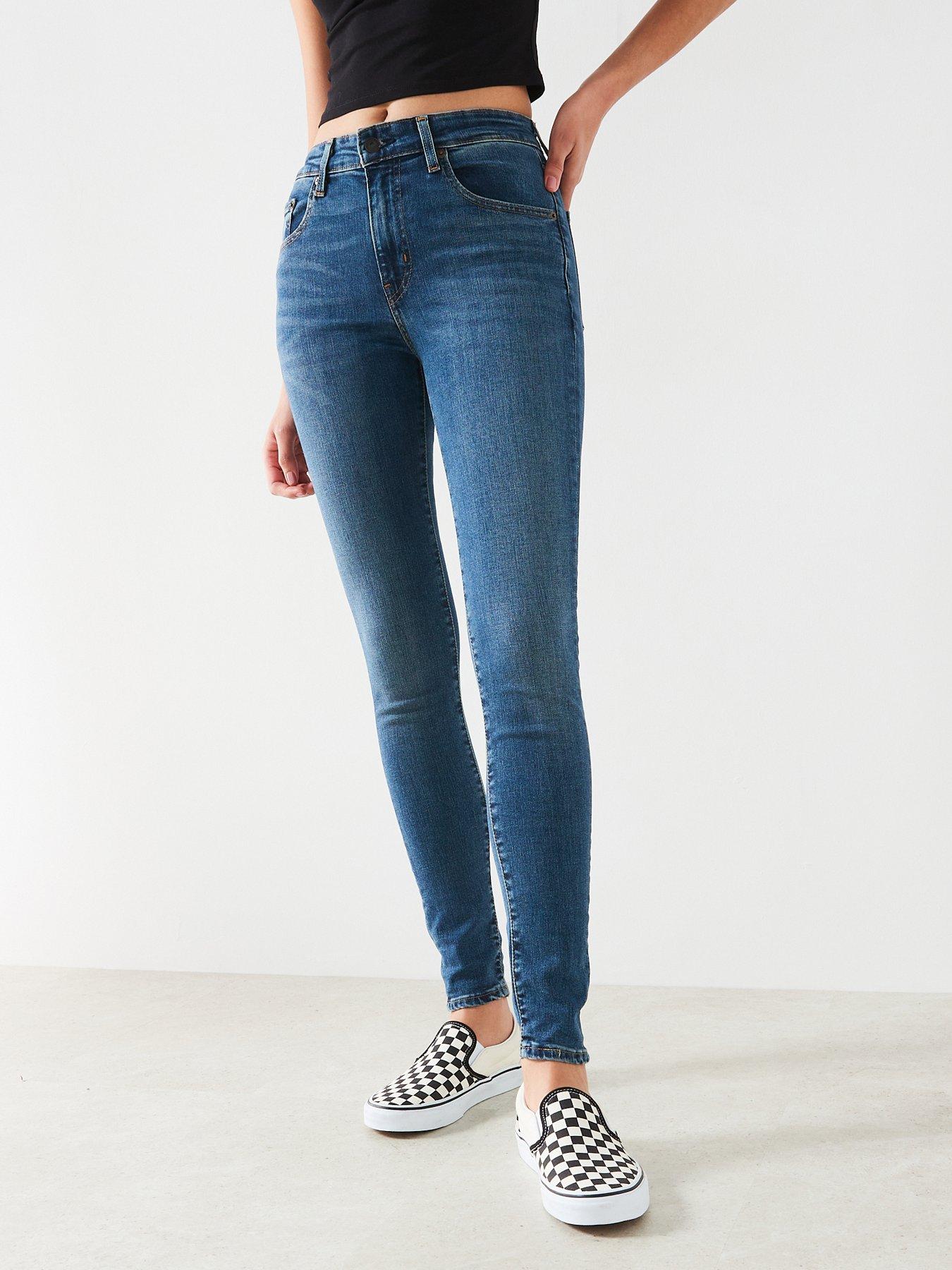 undefined 721™ High-waisted Skinny Jeans - Blue Wave Dark