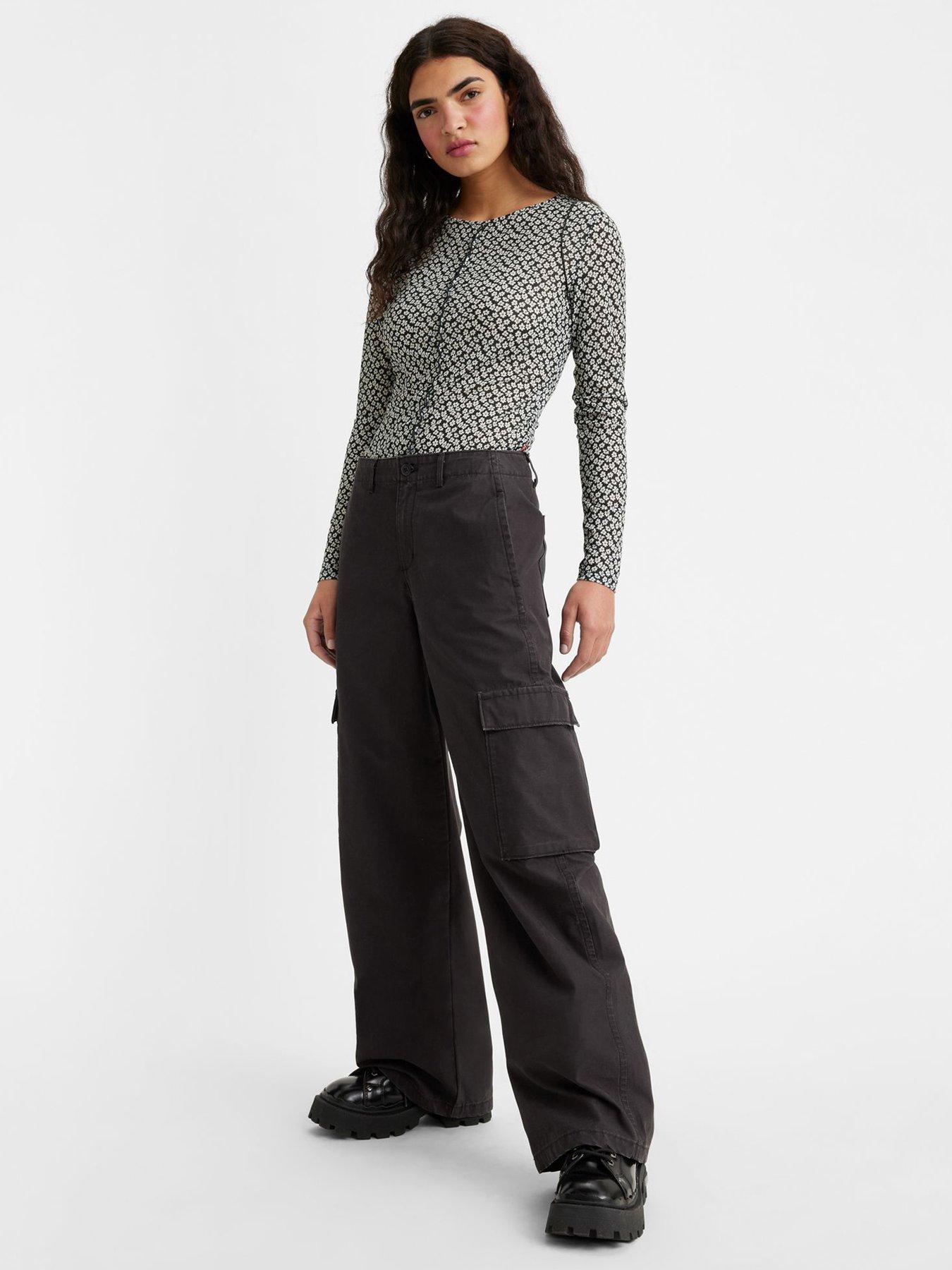 Levi's baggy trousers in black