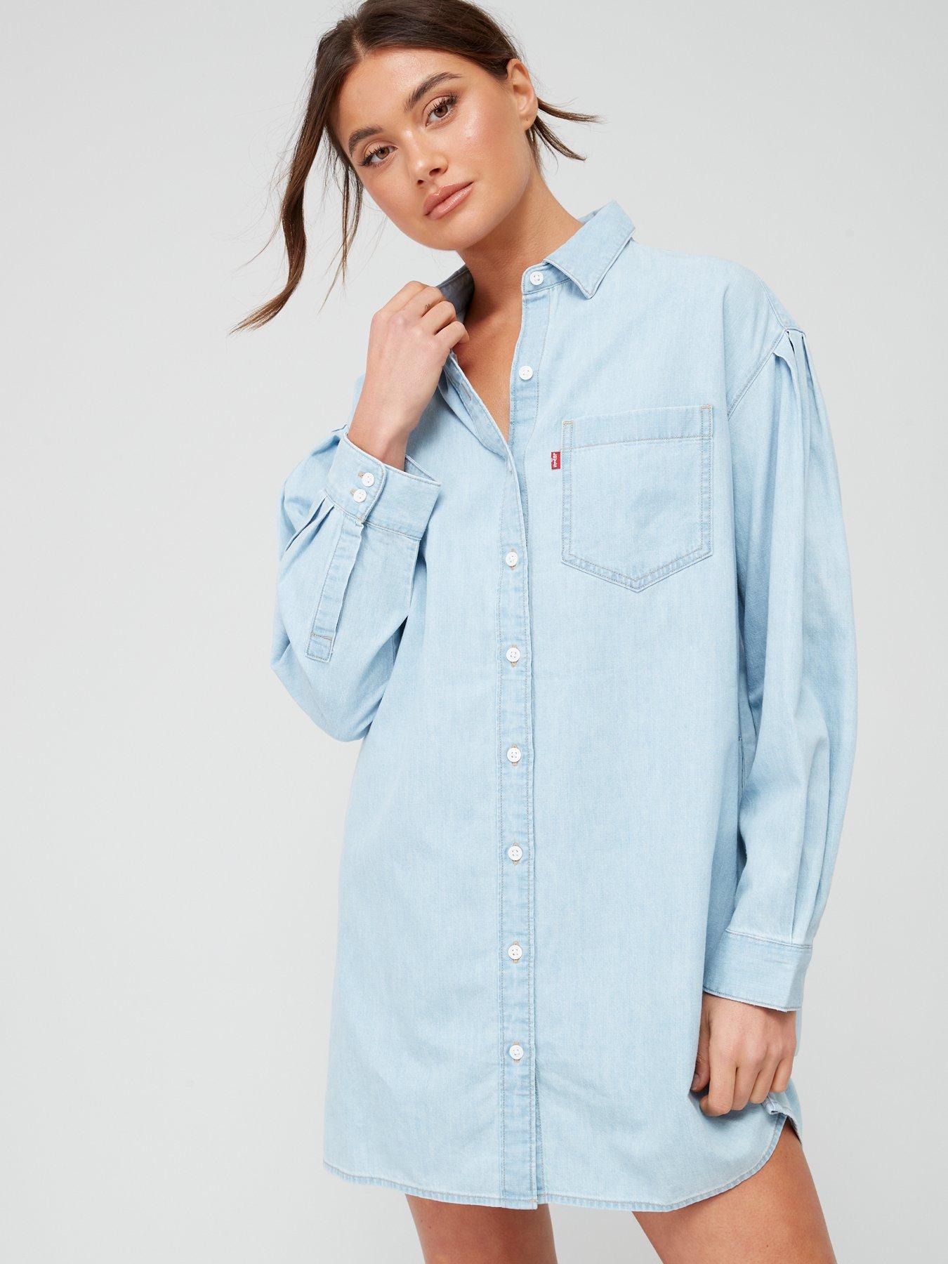 Levi's womens shirt best sale dress