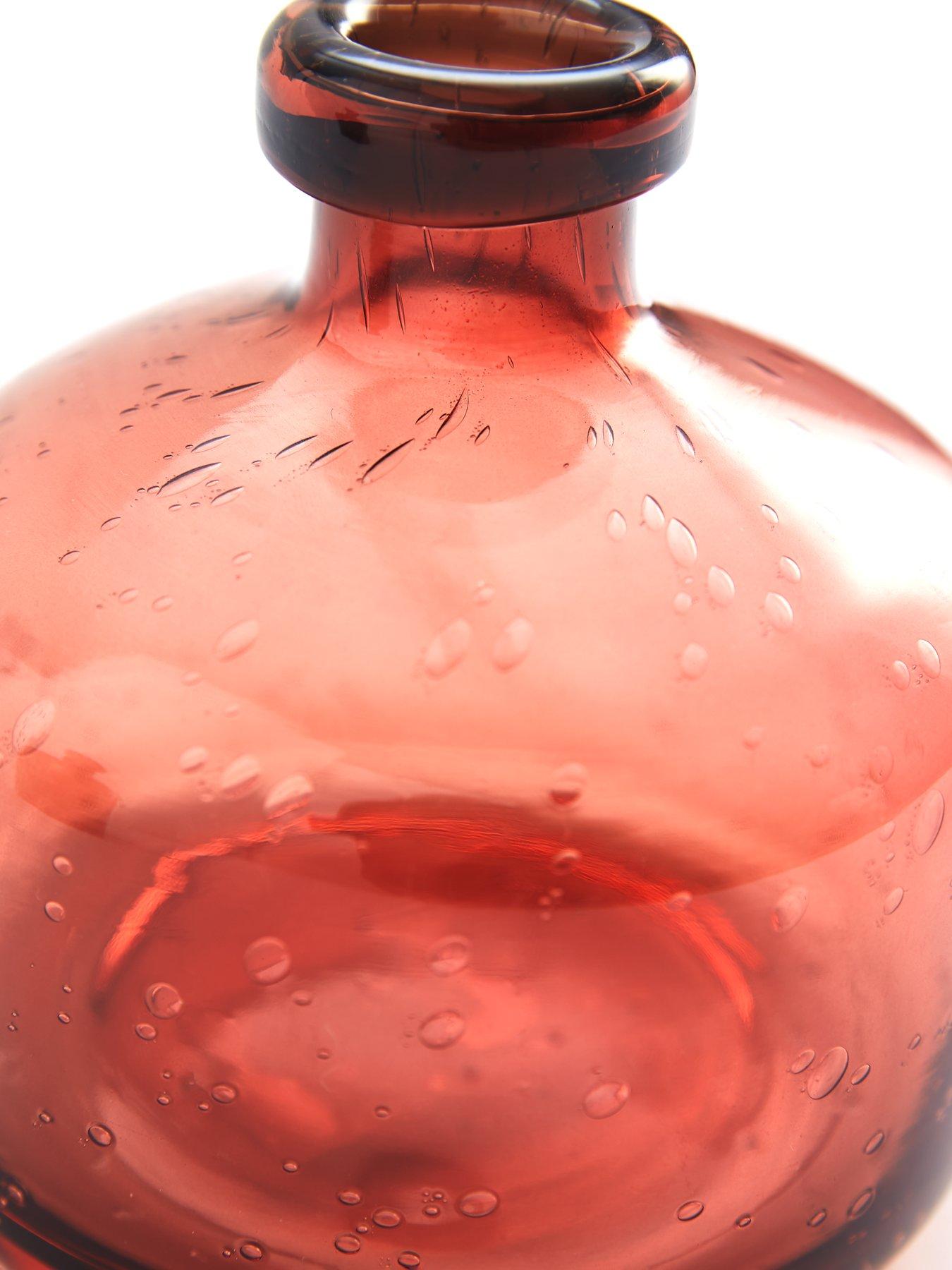  image of very-home-set-of-2-bubble-glass-bottles