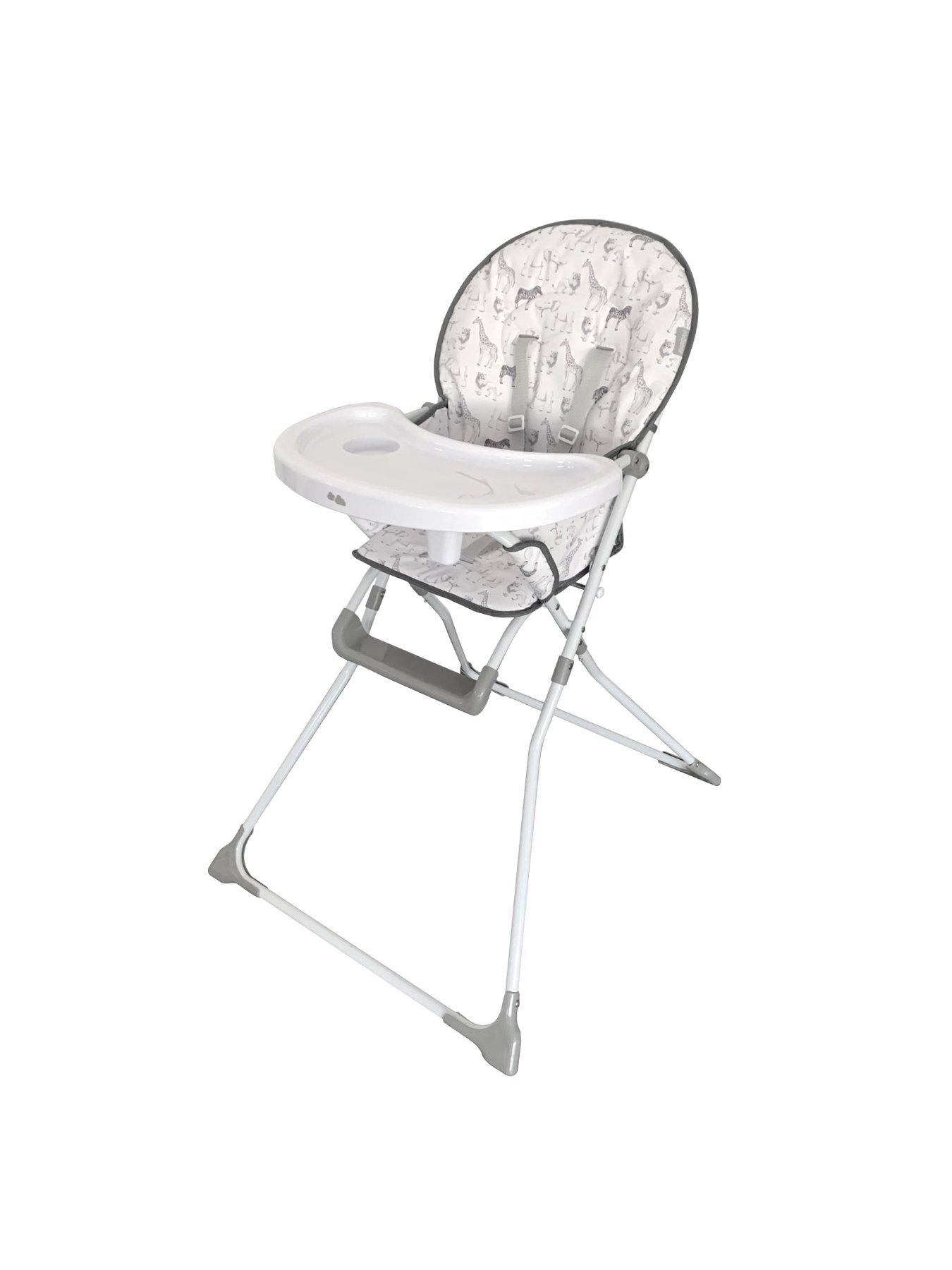 My babiie grey discount star compact highchair