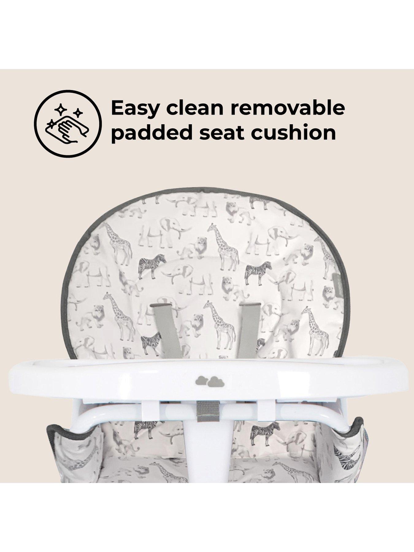  image of my-babiie-mbhc1-compact-highchair-safari