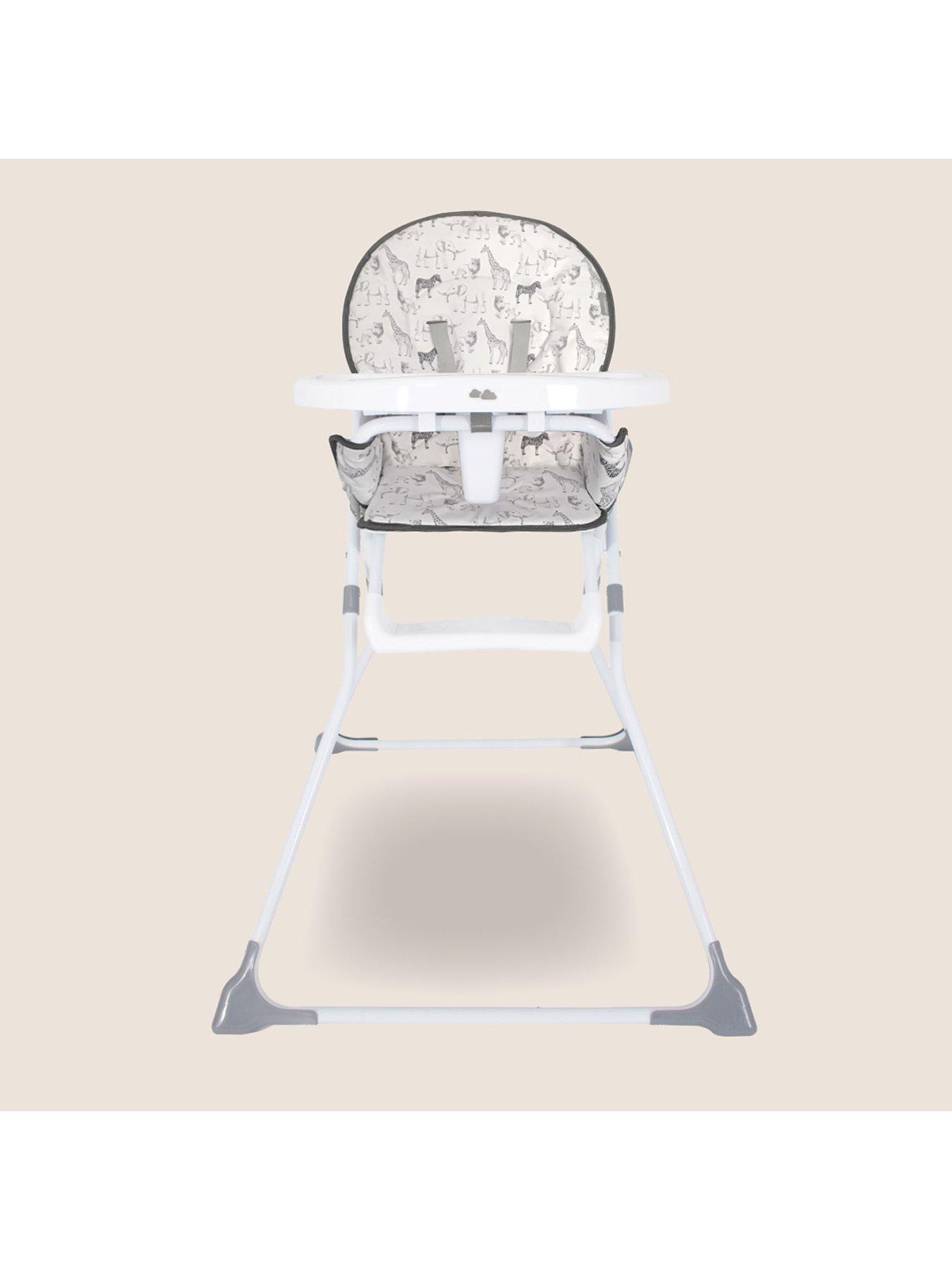 image of my-babiie-mbhc1-compact-highchair-safari