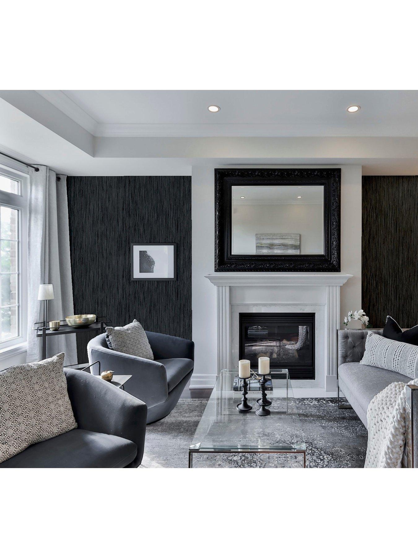  image of arthouse-stardust-black-wallpaper