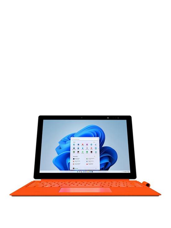 front image of geo-geopad-220-2-in-1-laptop-121in-qhdnbspintel-pentium-n5030-4gb-ram-128gb-ssd-detachable-keyboard-mango