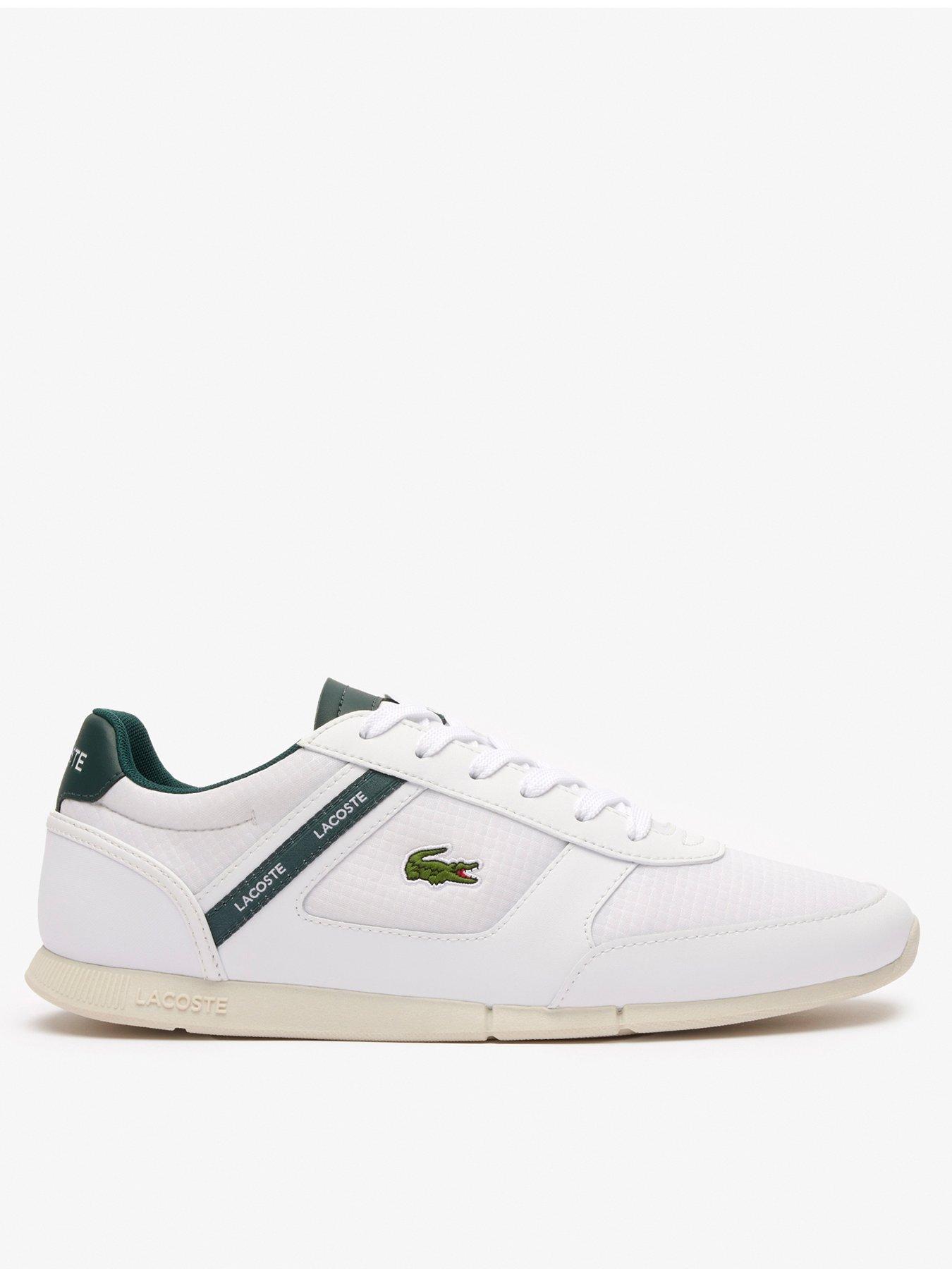 Lacoste menerva trainers clearance white